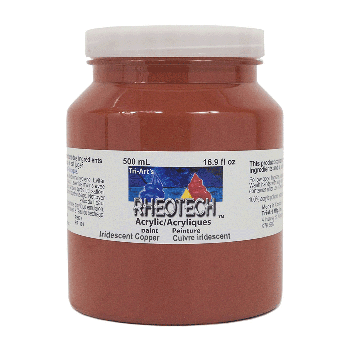 Rheotech Acrylic Iridescent Copper 500 ml Jar