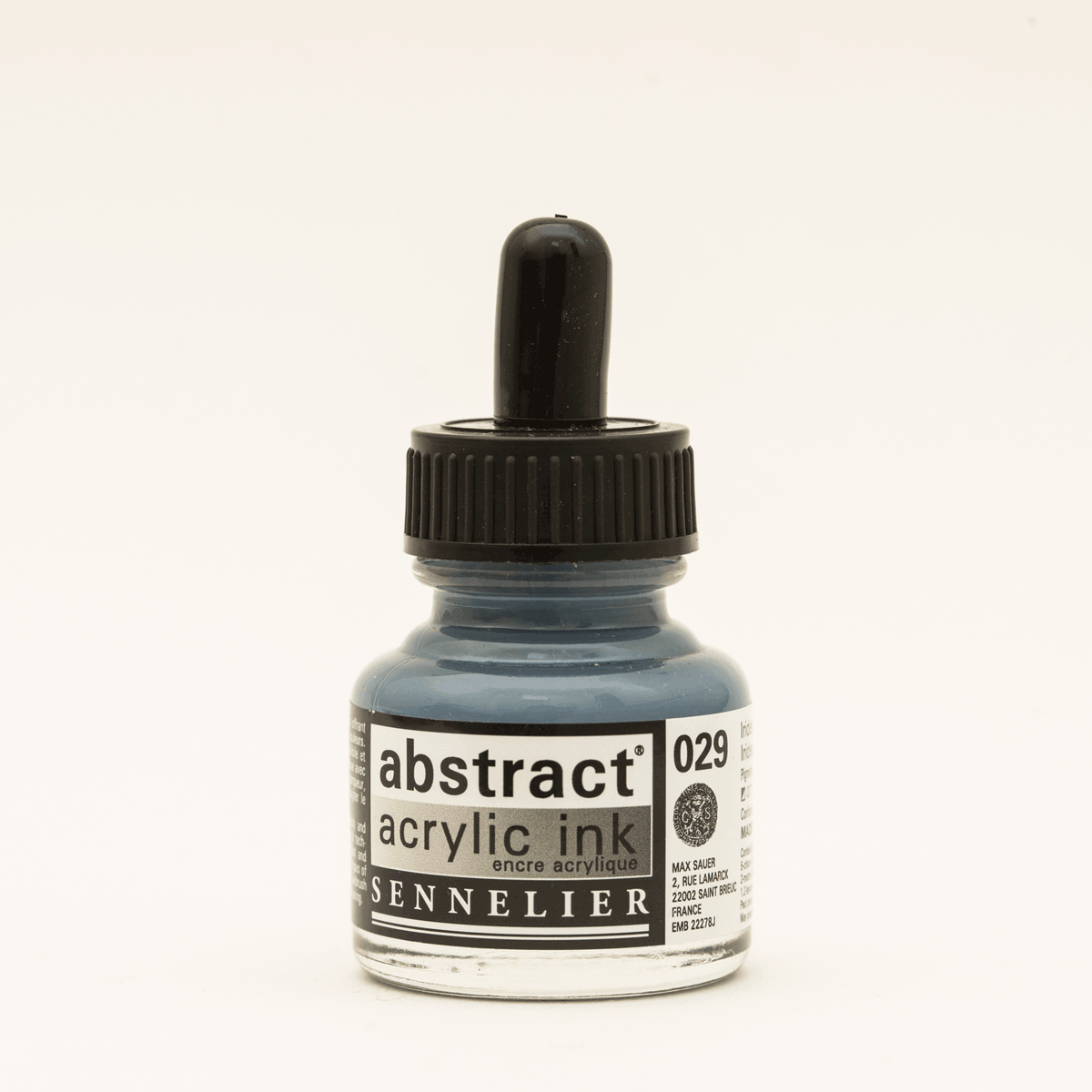 Abstract Acrylic Ink Iridescent Silver 30 ml