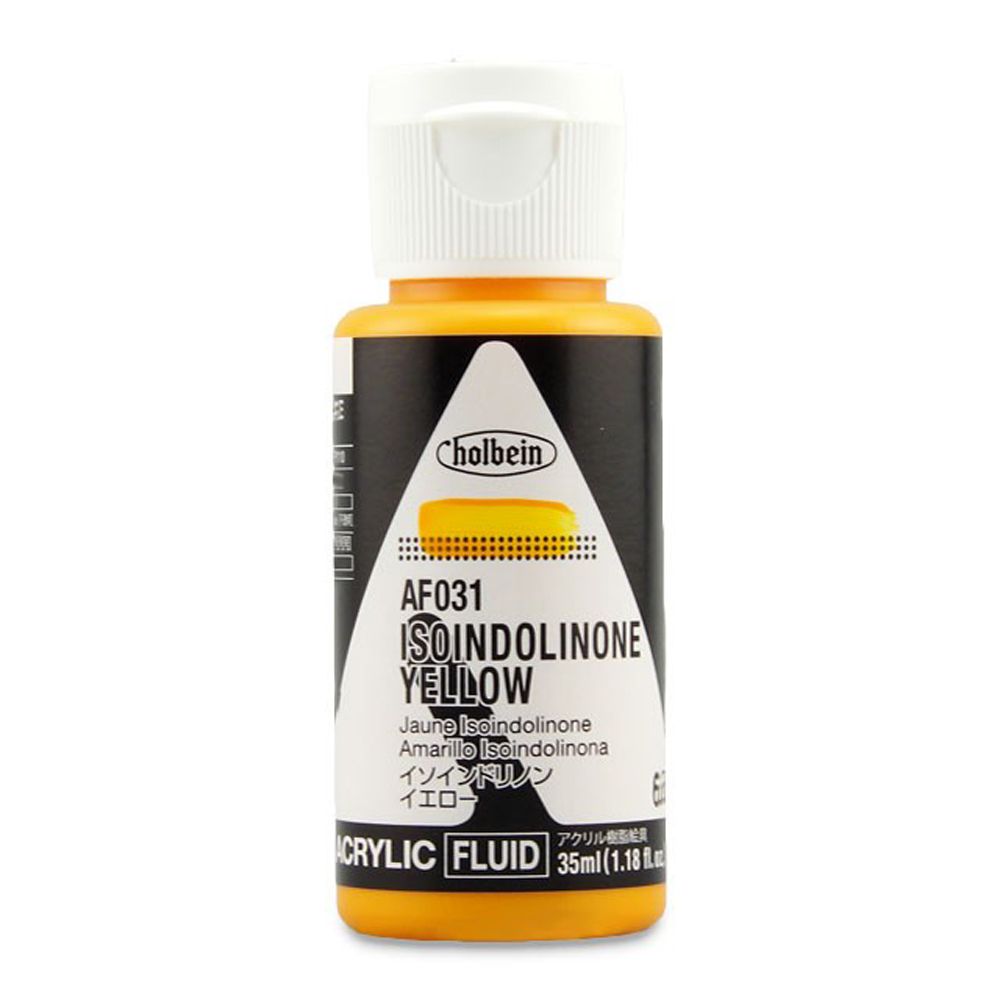 Holbein Fluid Acrylic - Imidazolone Yellow 35 ml