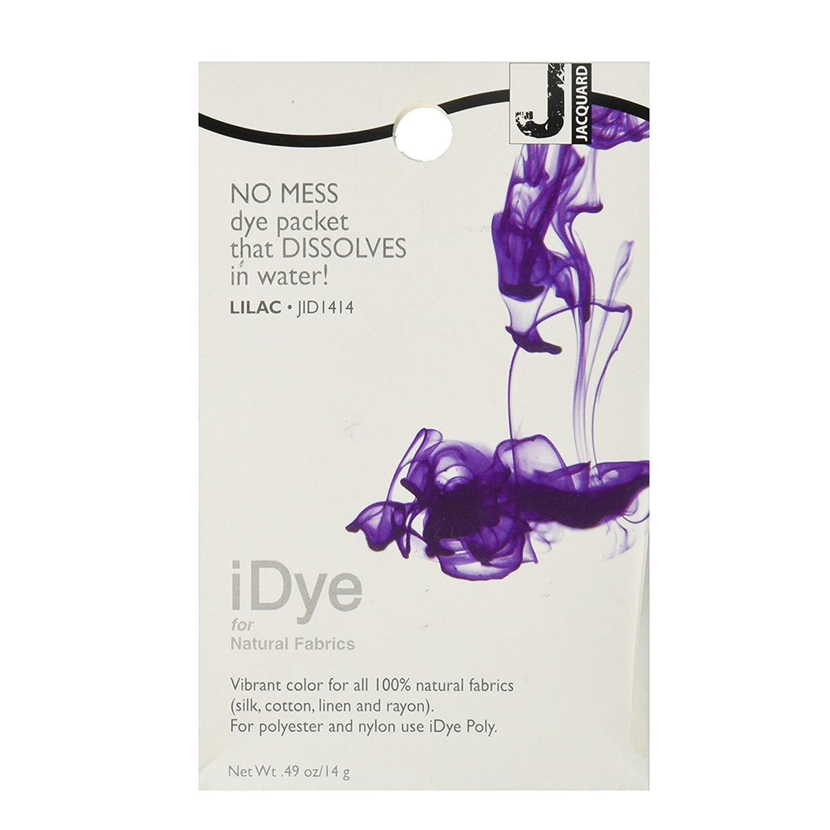 Jacquard iDye Natural Fiber Fabric Dye – Lilac 14g