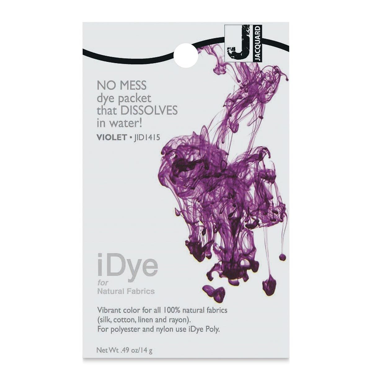 Jacquard iDye Natural Fiber Fabric Dye – Violet 14g