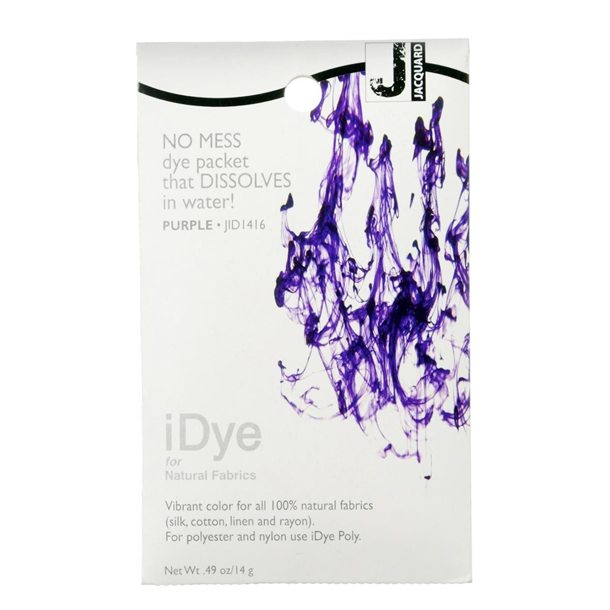 Jacquard iDye Natural Fiber Fabric Dye – Purple 14g