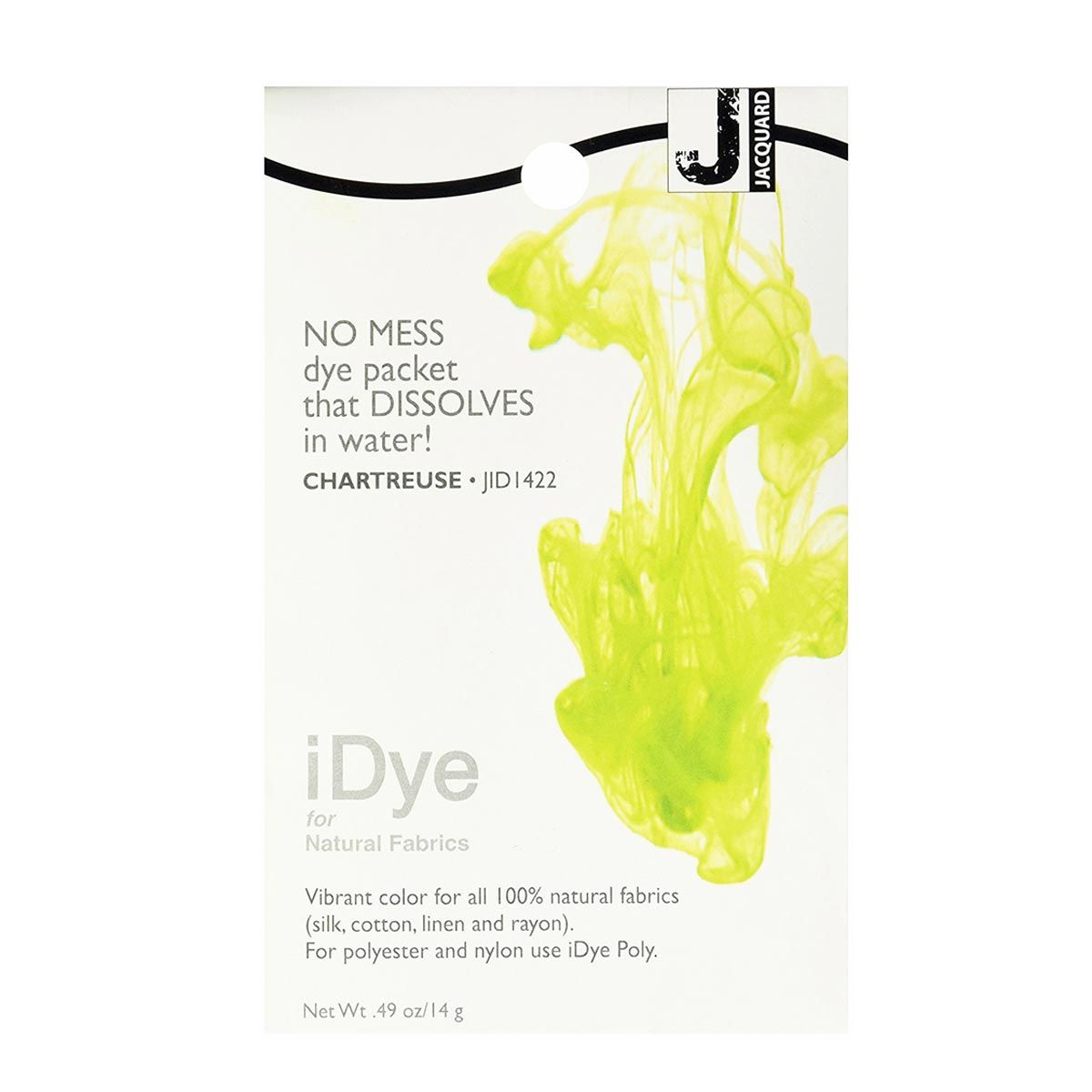 Jacquard iDye Natural Fiber Fabric Dye – Chartreuse 14g