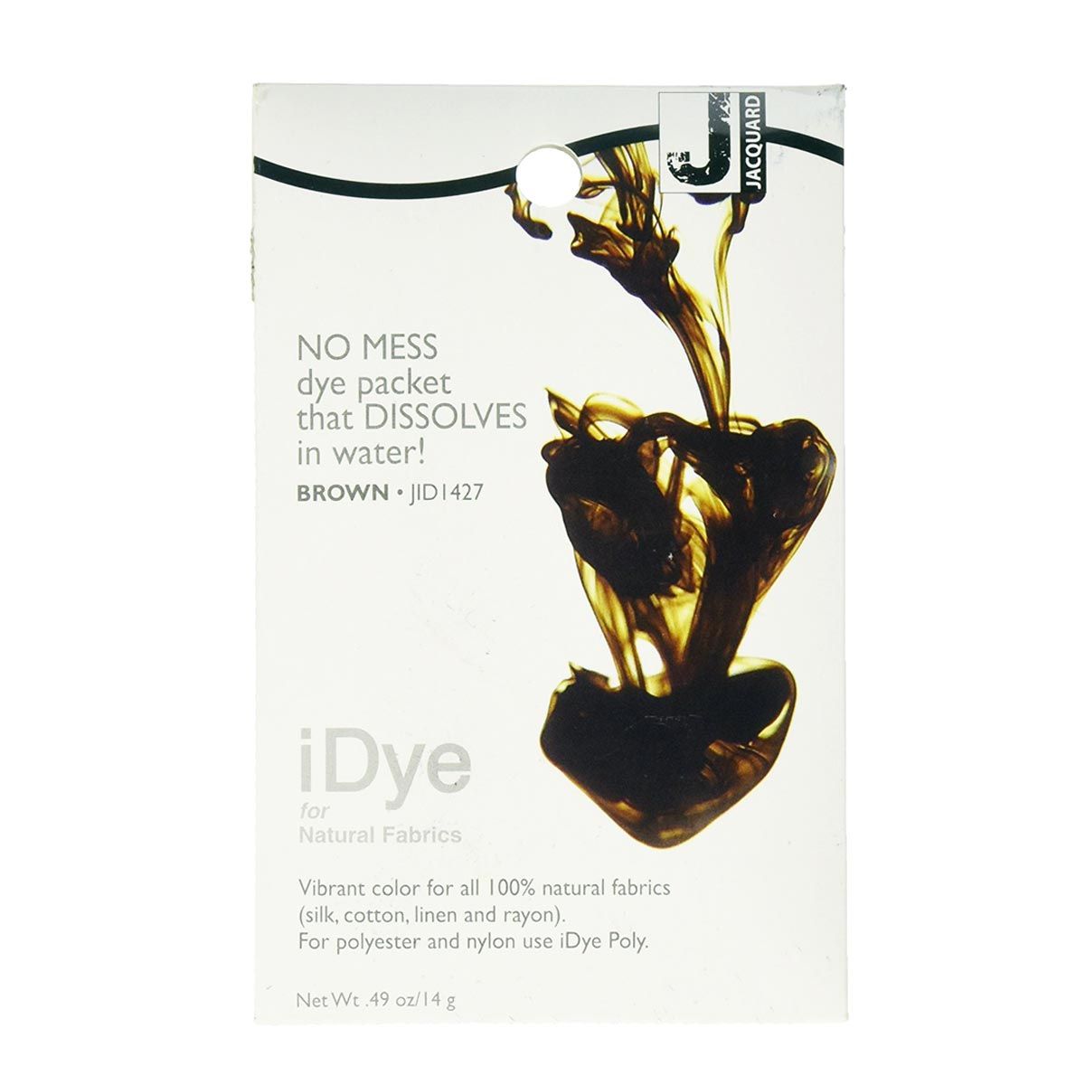 Jacquard iDye Natural Fiber Fabric Dye – Brown 14g