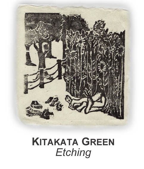 Awagami Kitakata Green Select - 17 x 20.5 Inch