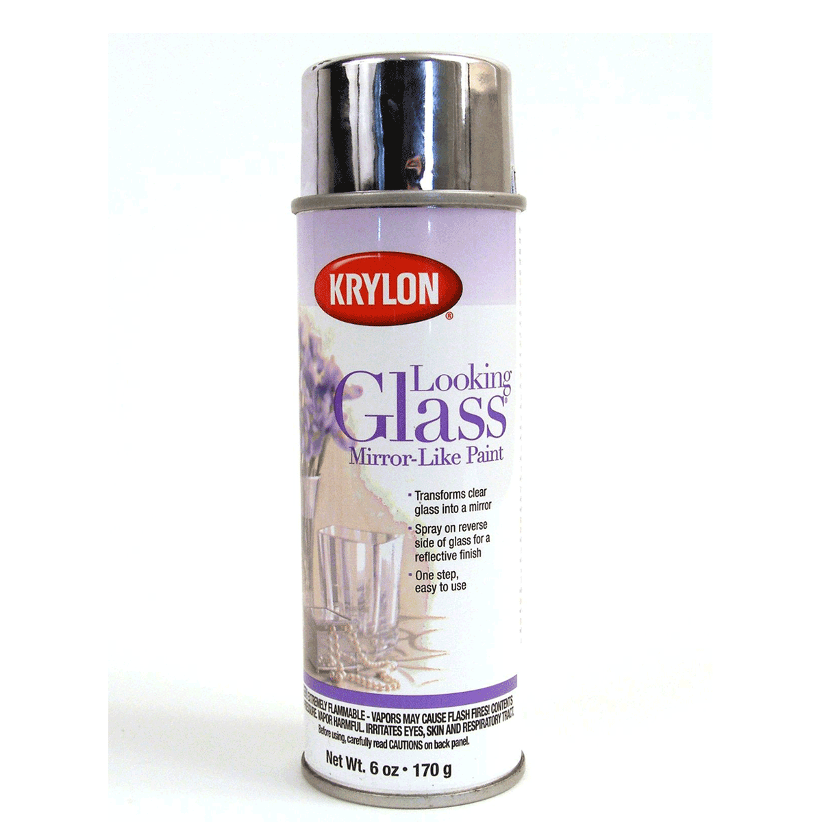 Krylon Looking Glass Mirror-Like Aerosol Spray Paint 6 oz
