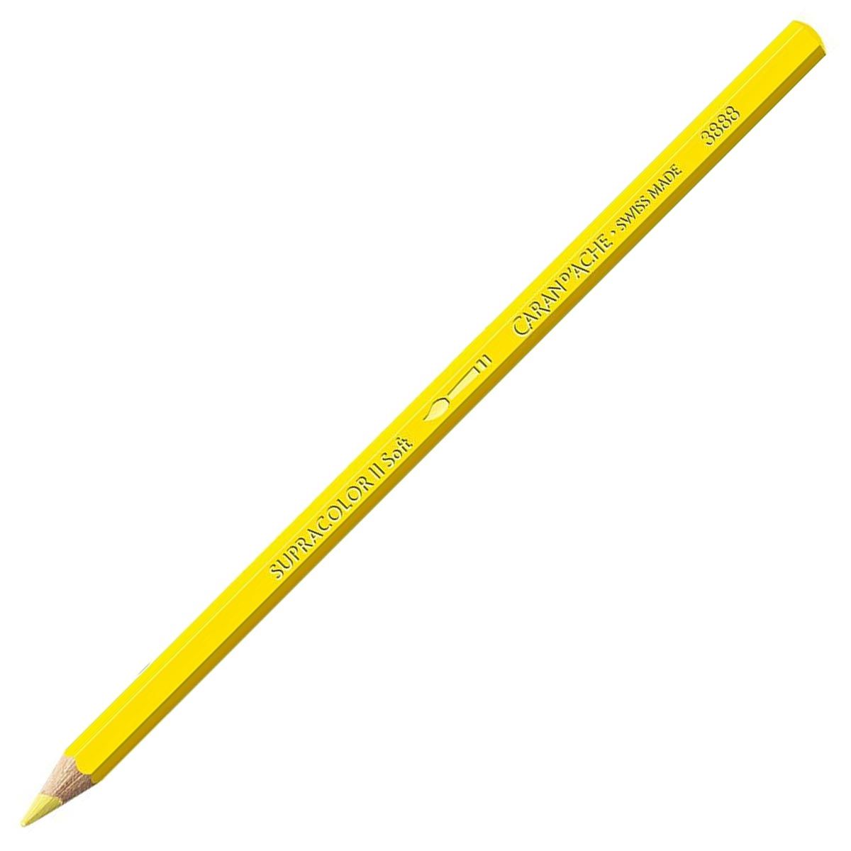 Caran d'Ache Supracolor ll Soft Aquarelle Pencil Lemon Yellow 240