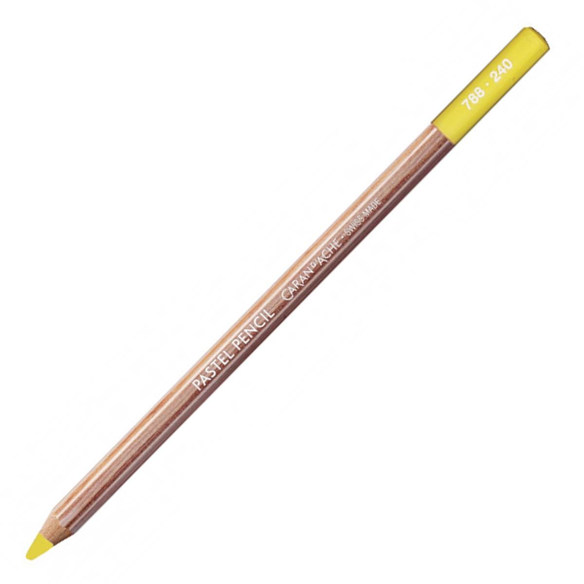 Caran d'Ache Pastel Pencil - Lemon Yellow - 240