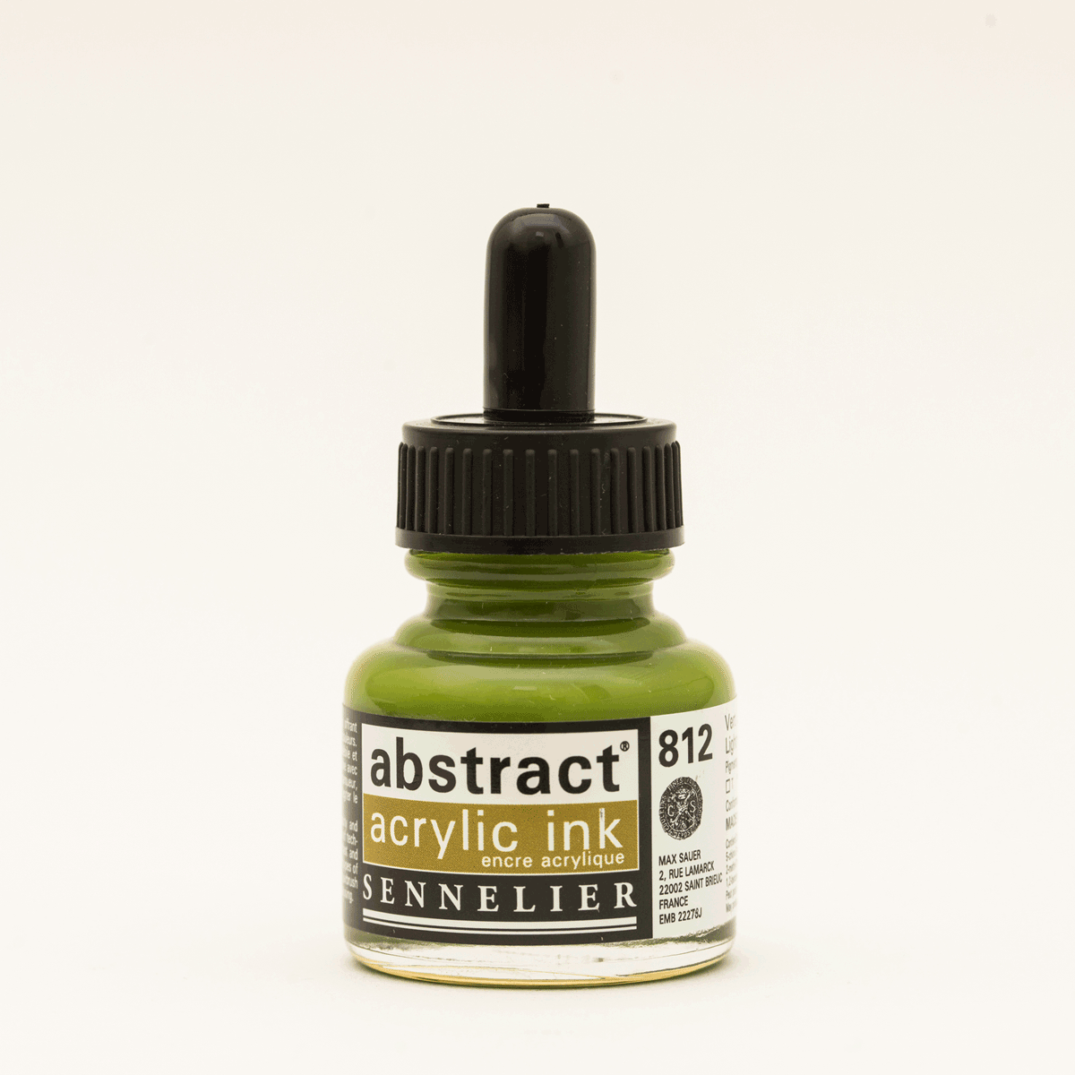 Abstract Acrylic Ink Light Olive Green 30 ml