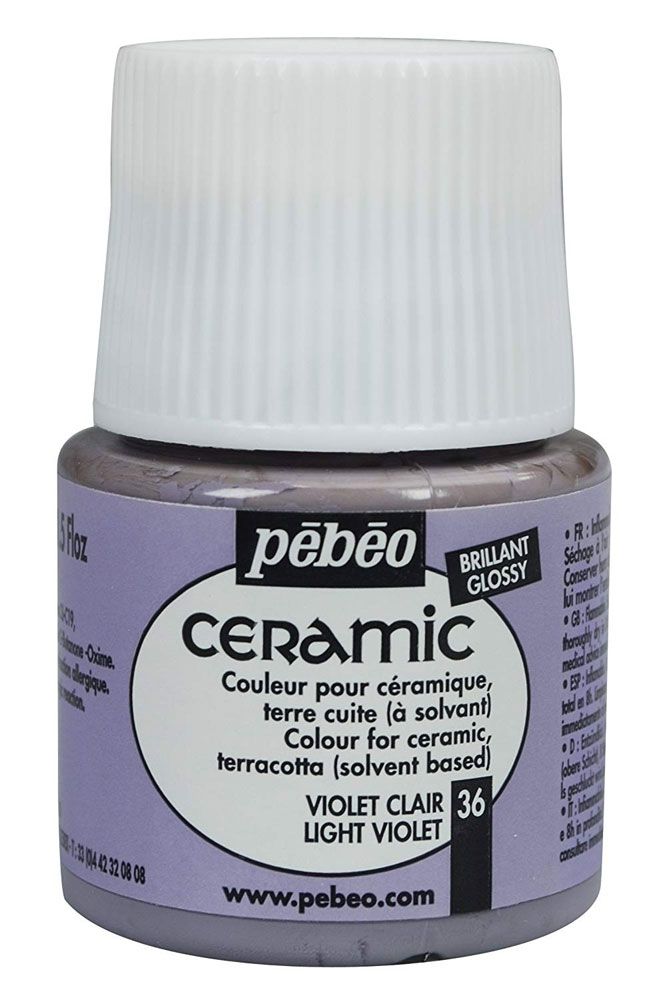 Pebeo Ceramic Paint 45 ml - Light Violet 36
