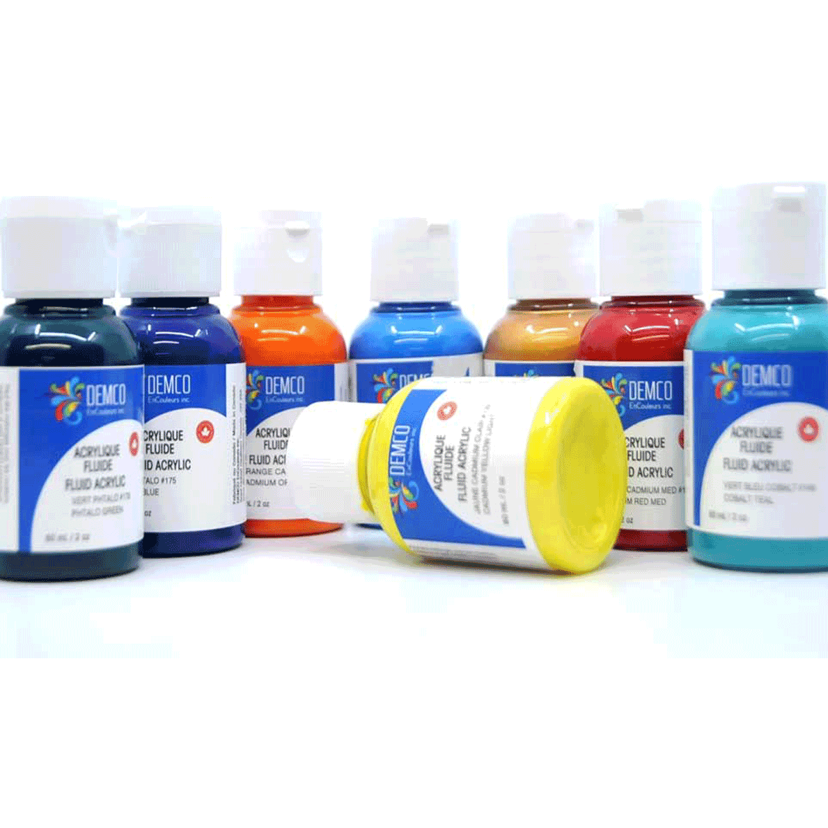 Demco Pro Fluid Acrylic Paint Open Stock