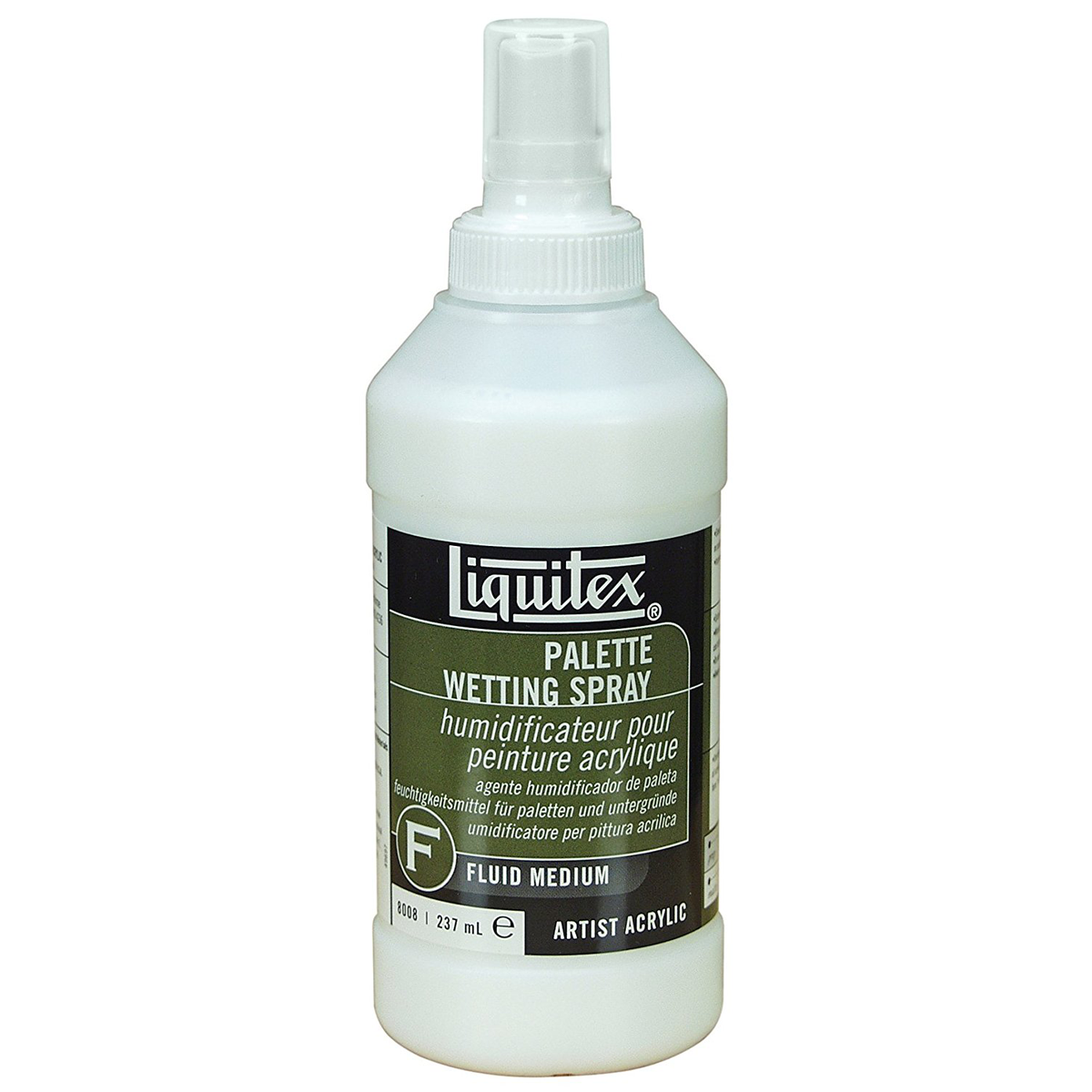 Liquitex Professional Palette Wetting Spray Fluid Medium 237ml/8oz