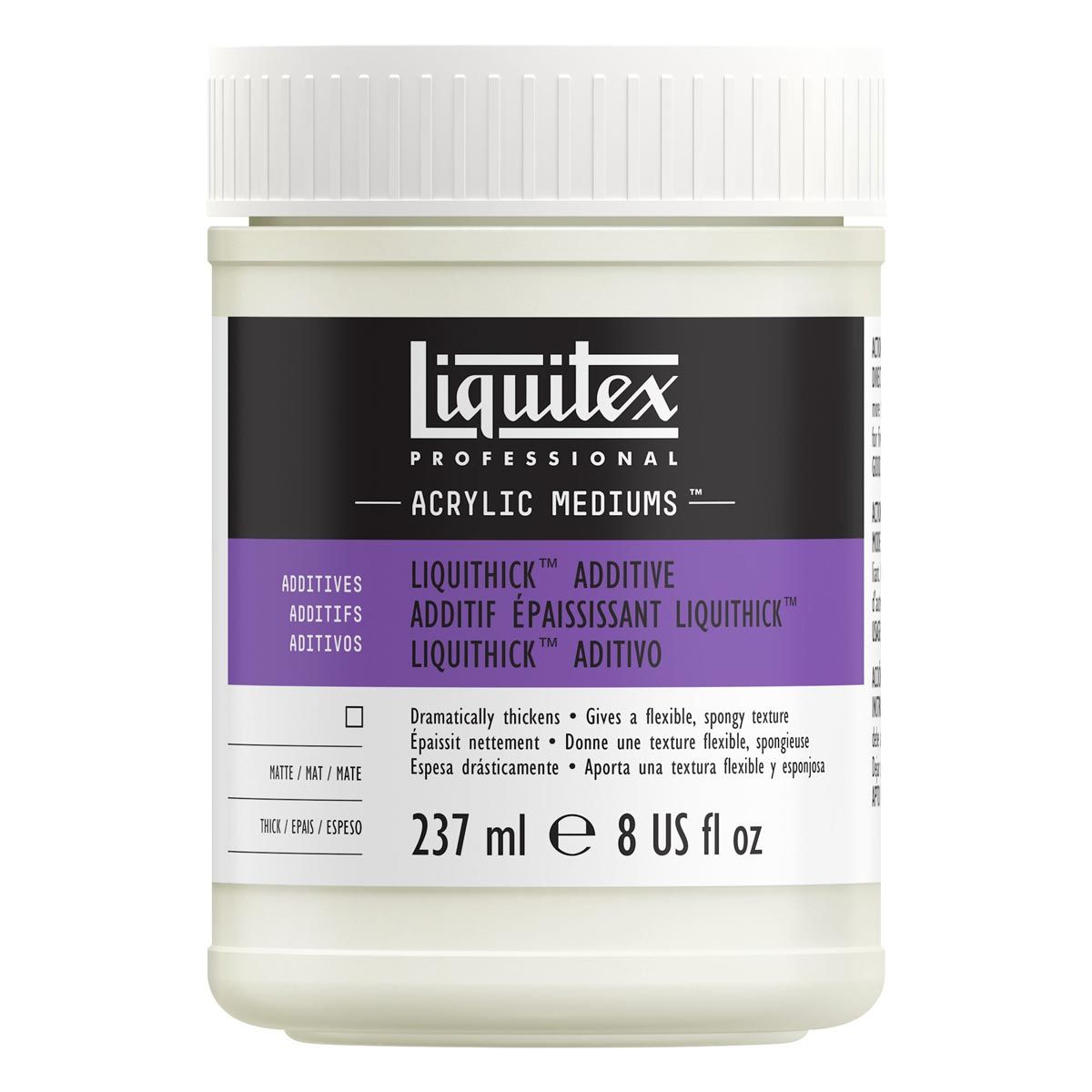 Liquitex Professional Liquithick Thickening Gel Effects Medium 8oz (237ml)