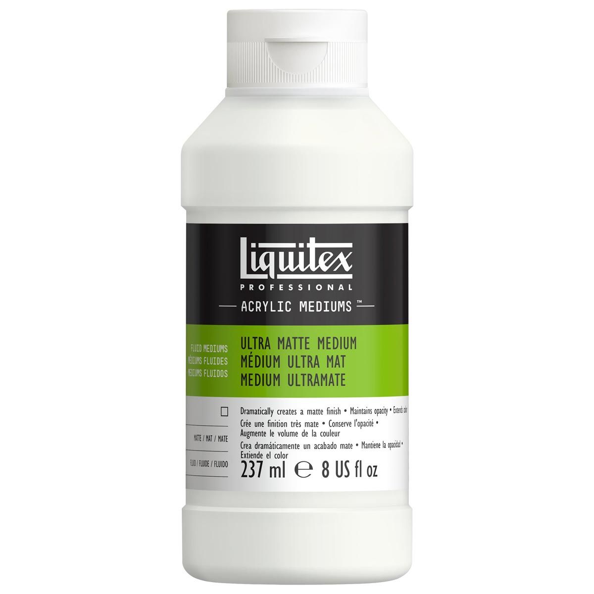 Liquitex Professional Ultra Matte Fluid Medium 8oz (237ml)