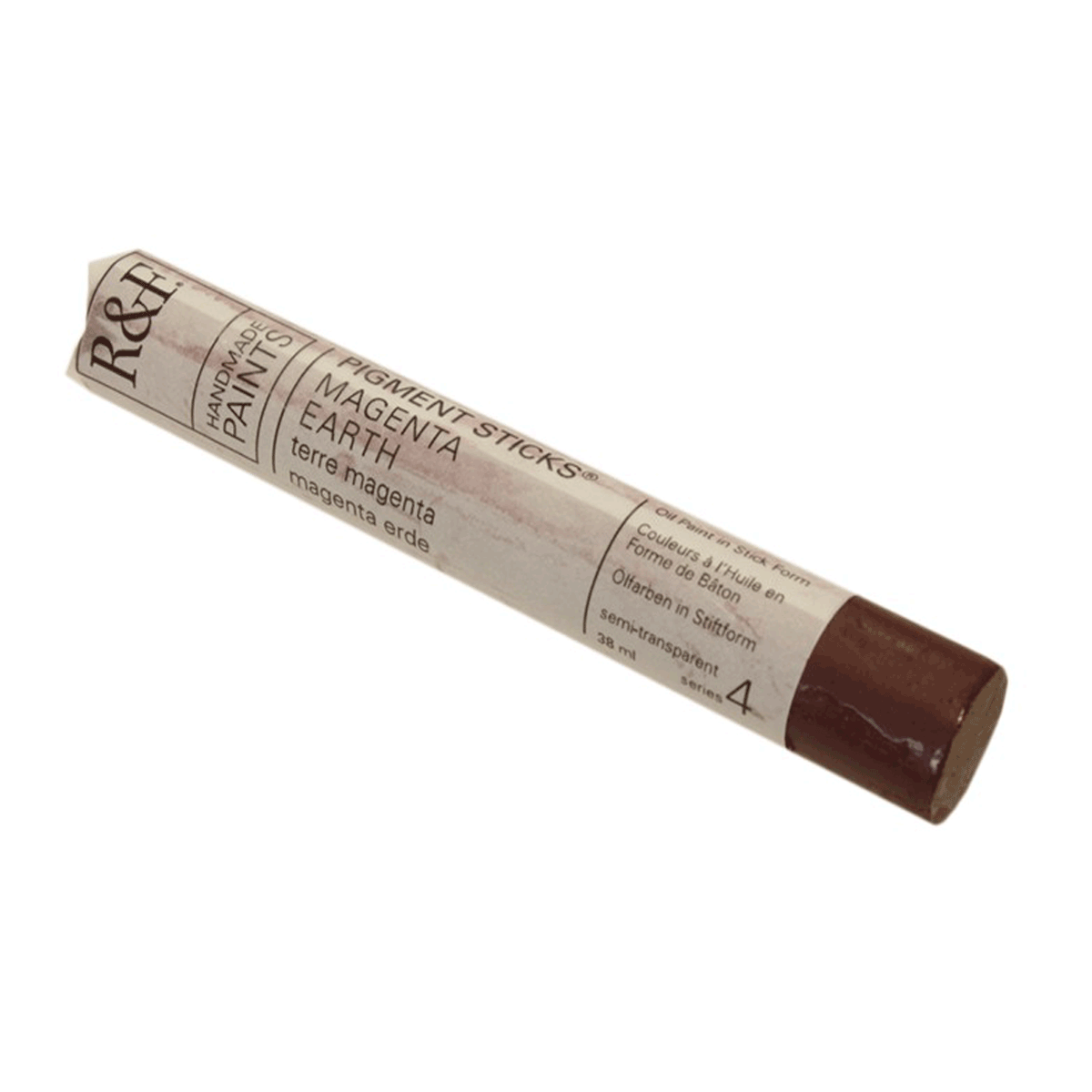 R&F Oil Pigment Stick, Magenta Earth 38ml