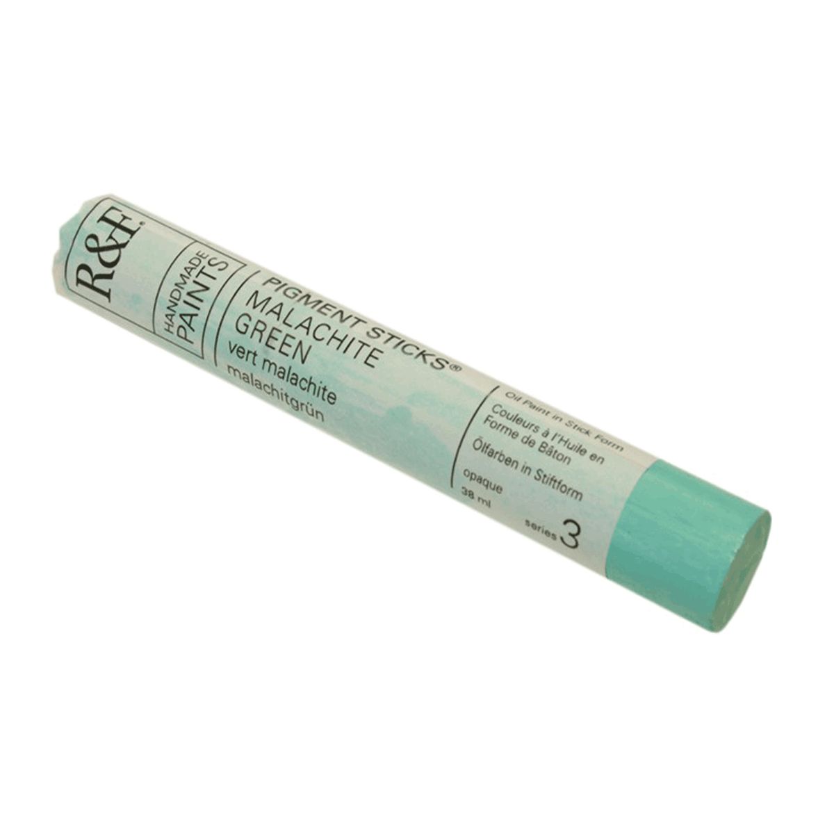 R&F Oil Pigment Stick, Malachite Green 38ml
