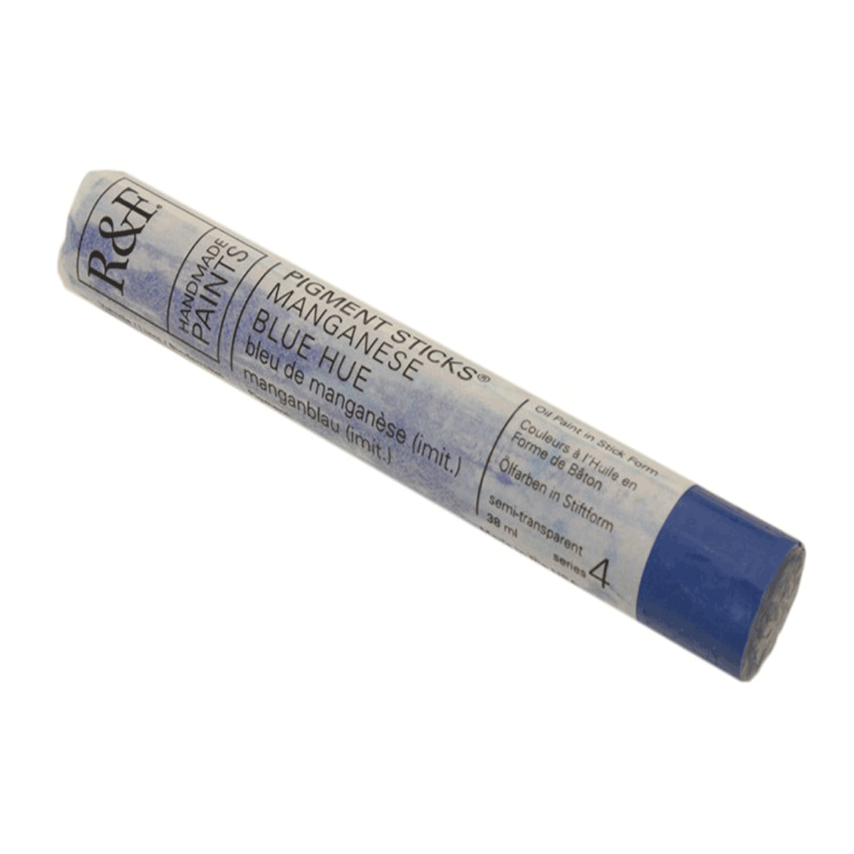 R&F Oil Pigment Stick, Manganese Blue Hue 38ml