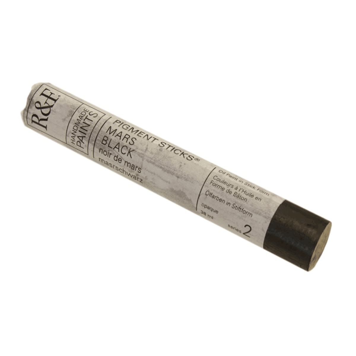 R&F Oil Pigment Stick, Mars Black 38ml