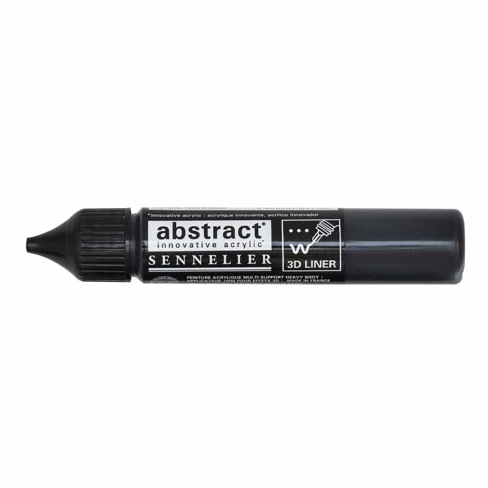 Sennelier Abstract Acrylic 3D Liner, Mars Black