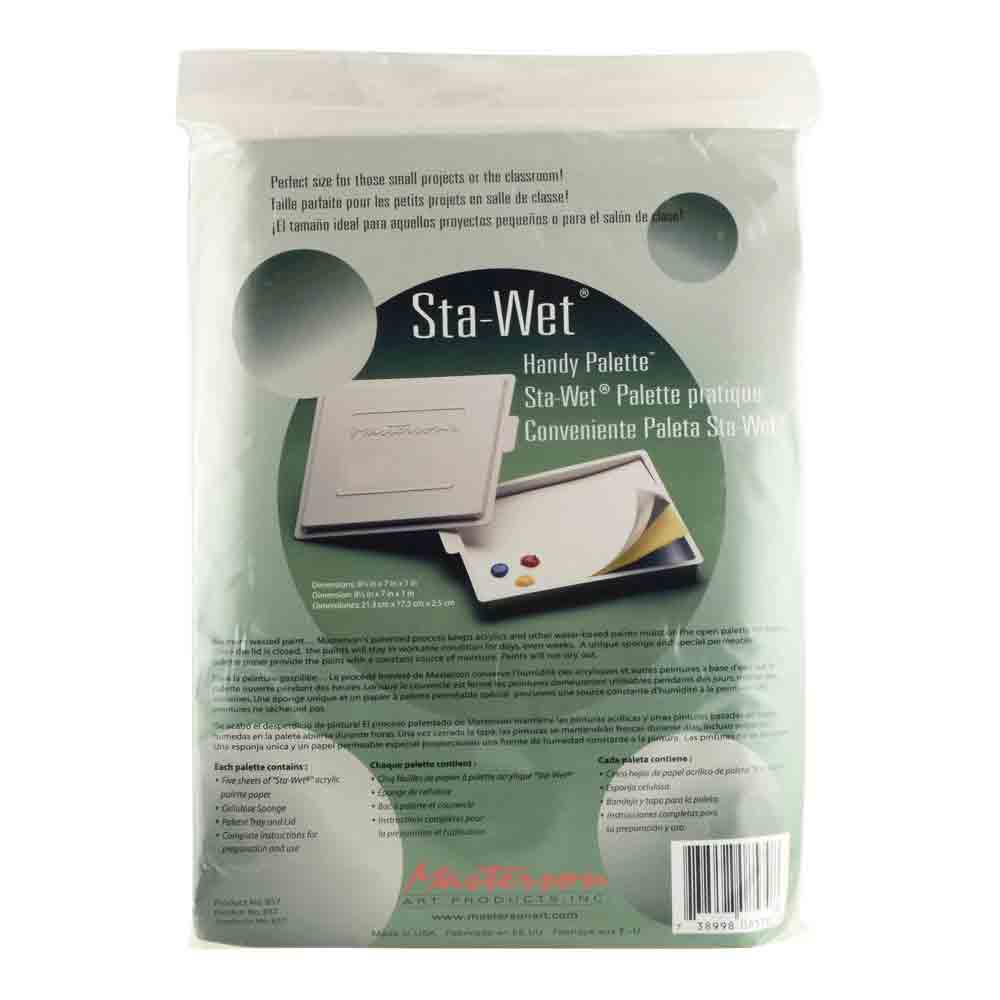 Masterson Sta-Wet Handy Palette 8.5 x 7 inches
