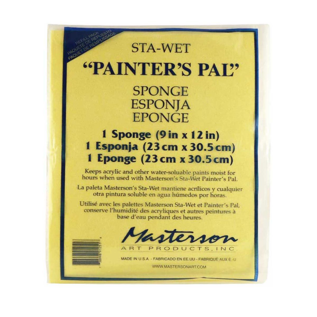 Masterson Sta-Wet Painter's Pal Sponge Refill 9 x 12 inch
