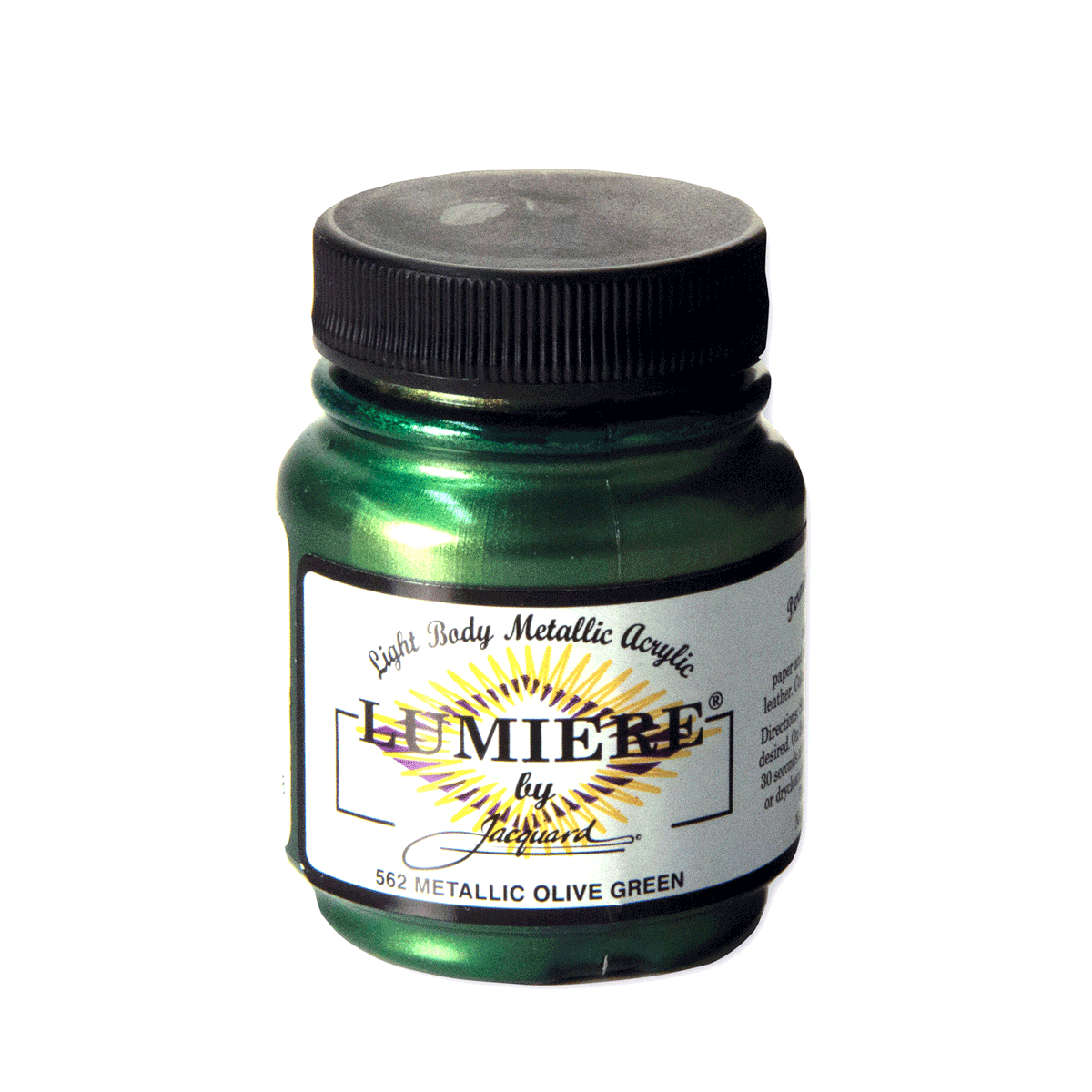 Jacquard Lumiere Metallic Olive Green 2.25-oz Jar