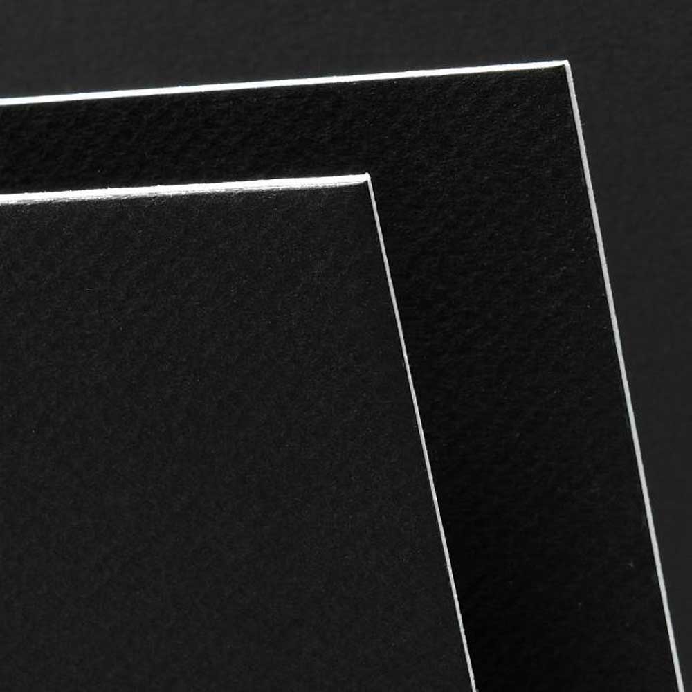 Canson Mi-Teintes Art Board - Black Pastel 8" x 10" 3pk