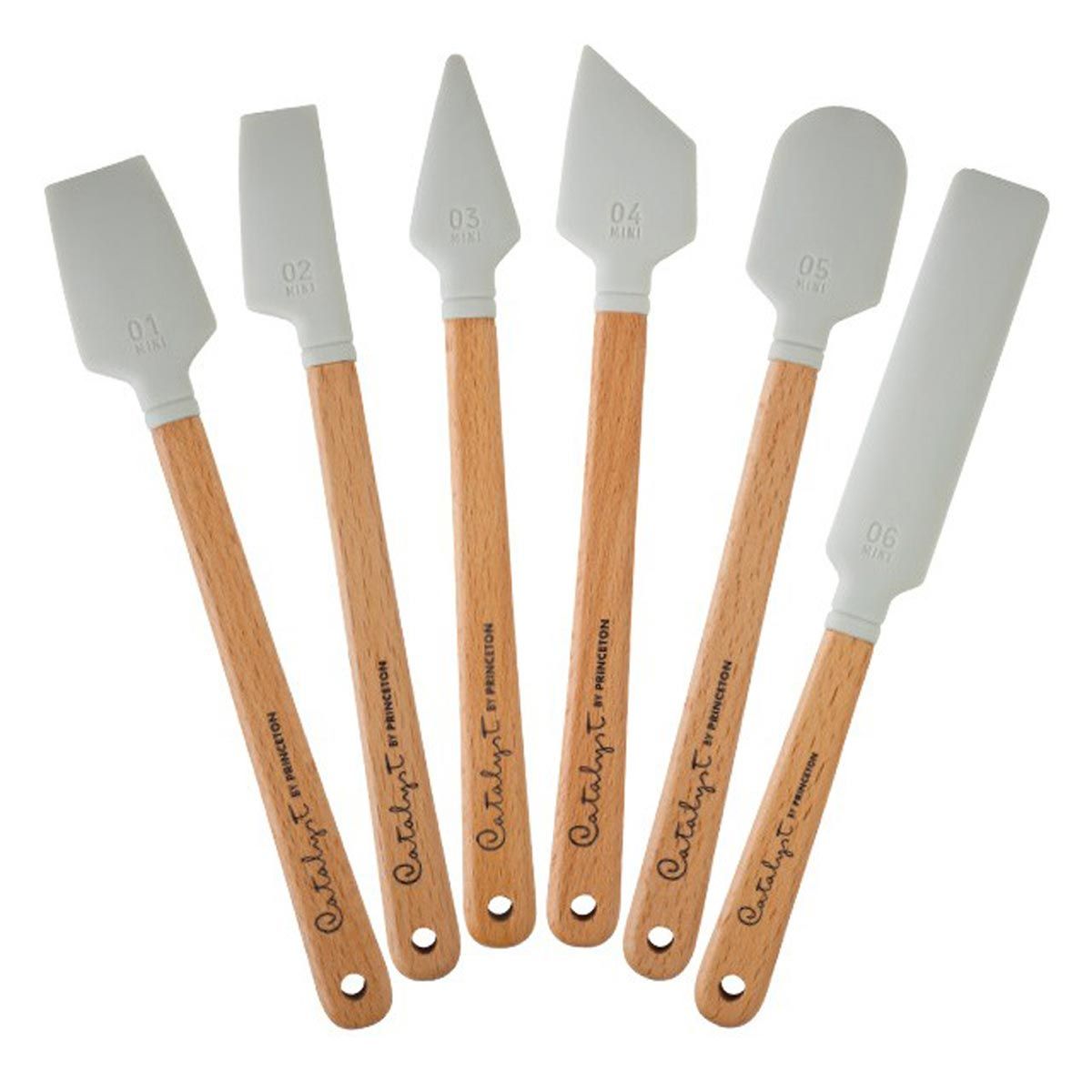 Princeton Art & Brush Catalyst Silicone Mini Blade Tool-White
