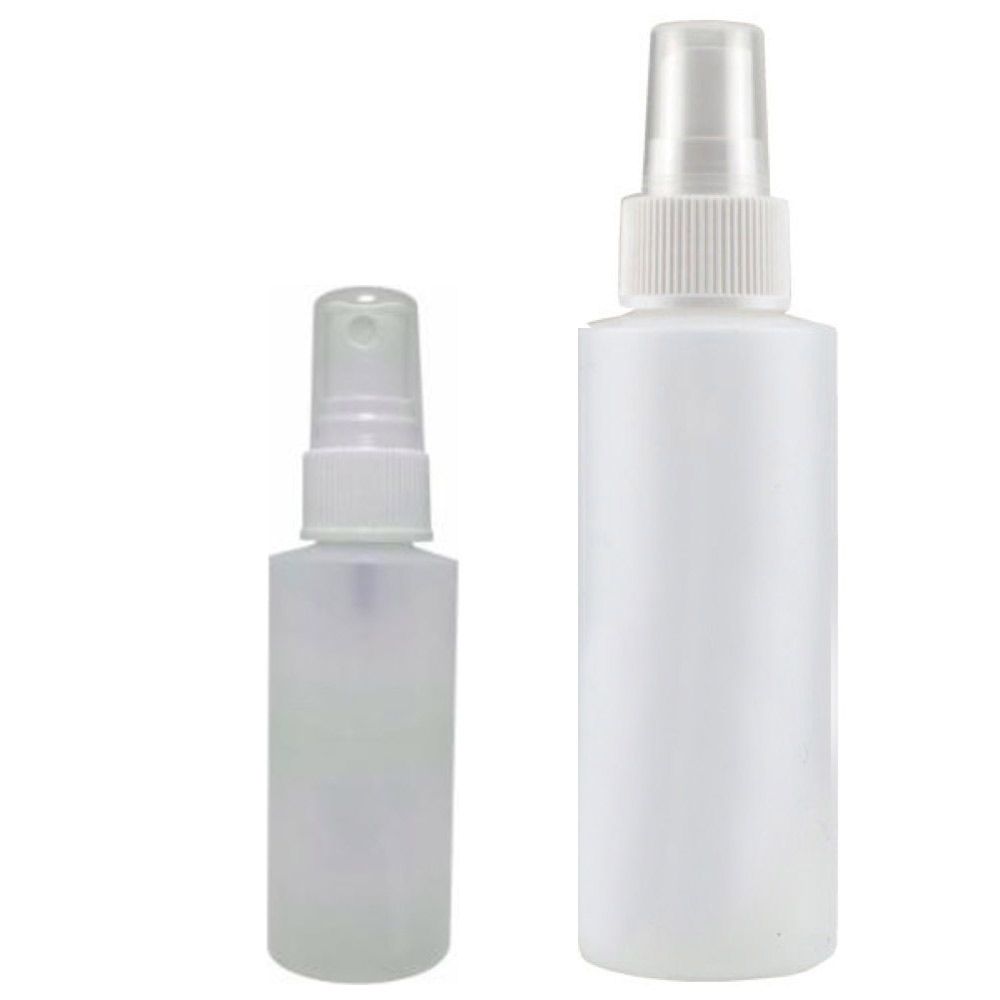 Natural Cylinder Fine Mist Spray Bottles