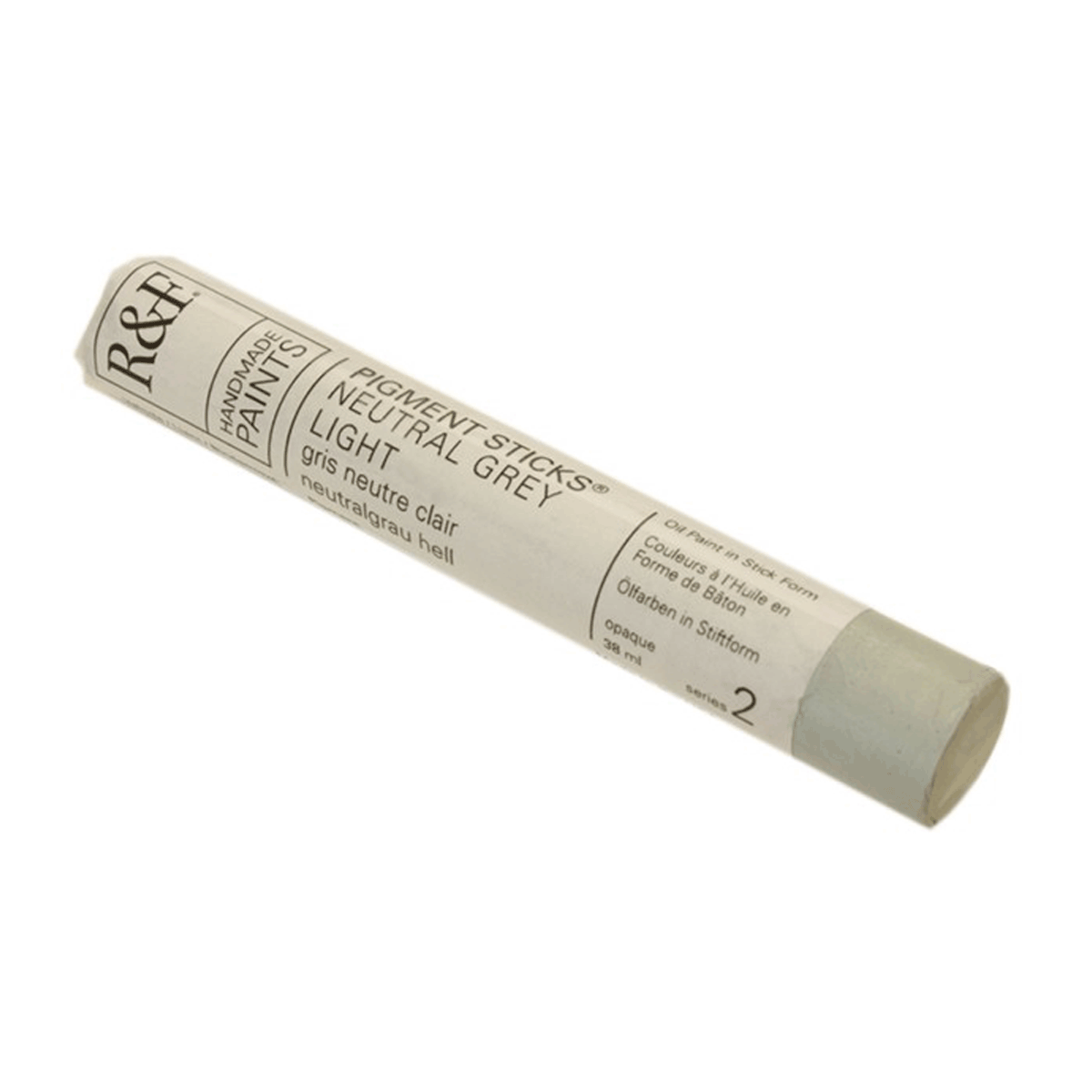 R&F Oil Pigment Stick, Neutral Grey Light 38ml