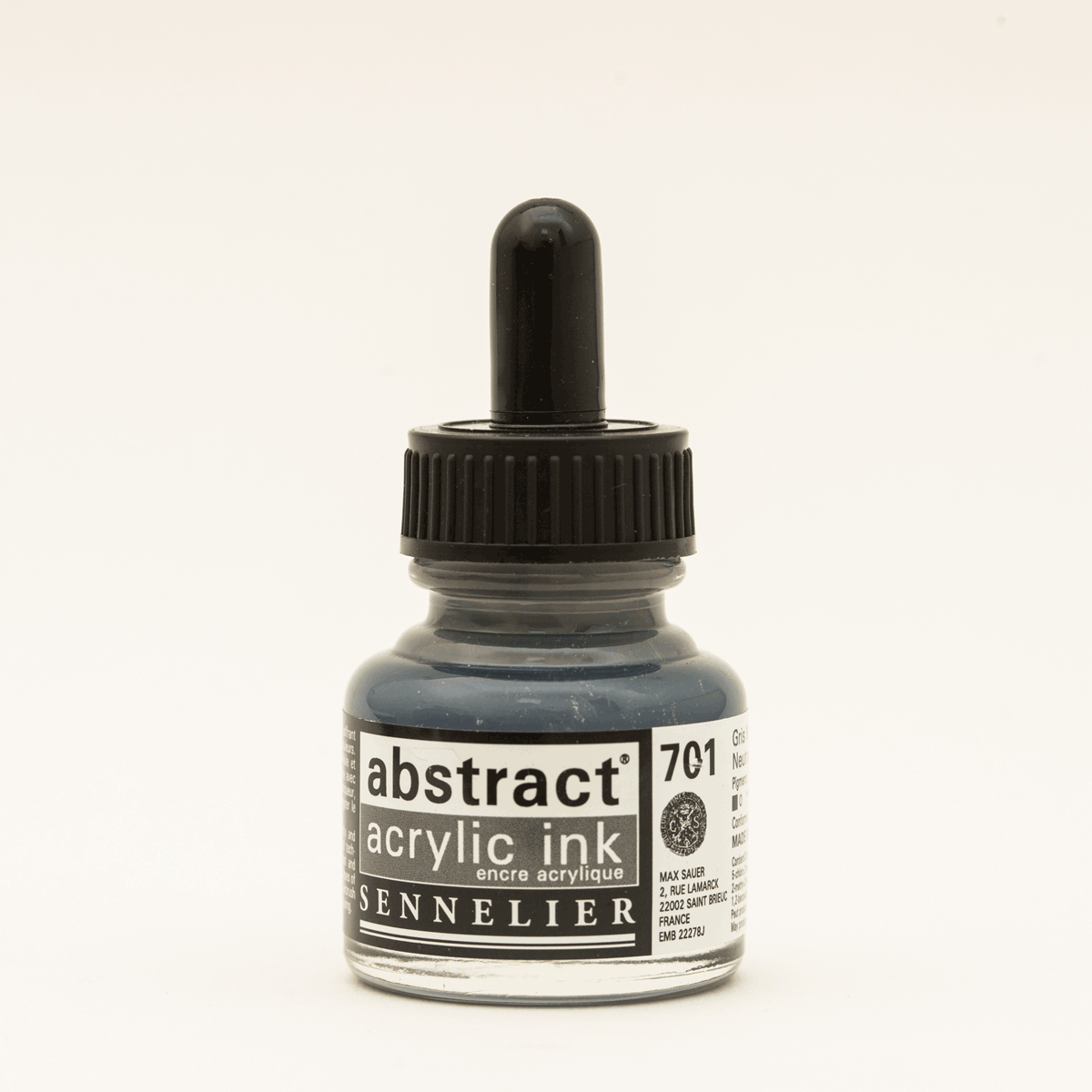 Abstract Acrylic Ink Neutral Grey 30 ml