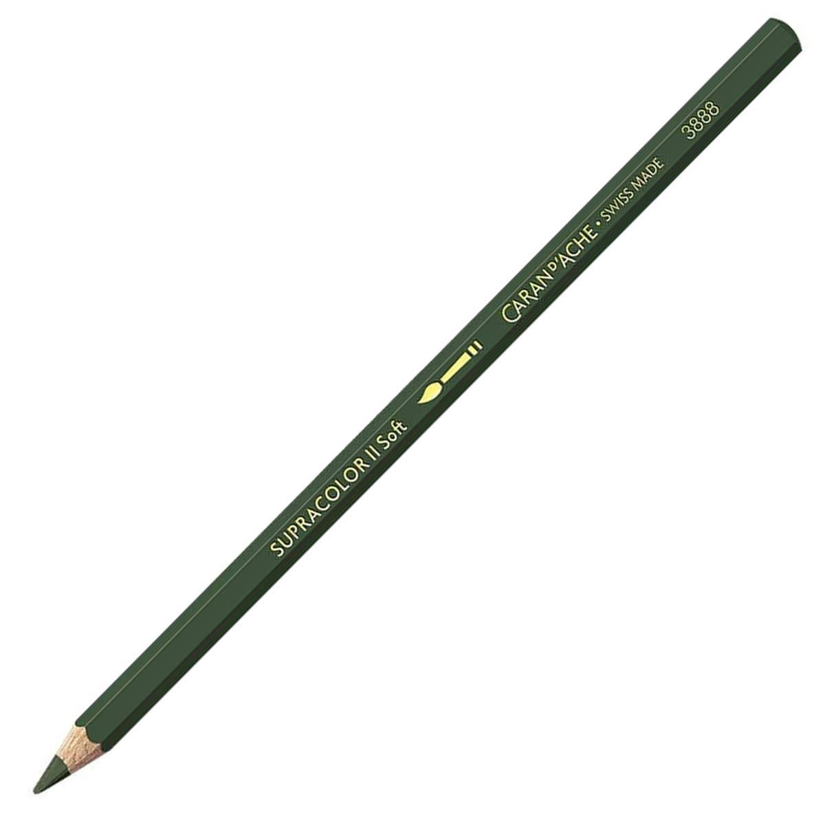 Caran d'Ache Supracolor ll Soft Aquarelle Pencil - Olive Black 019