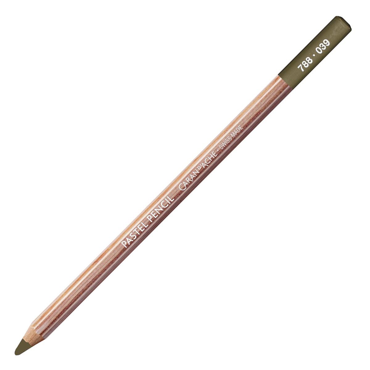 Caran d'Ache Pastel Pencil - Olive Brown 039