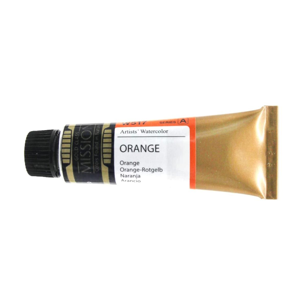 Mission Gold Watercolour Orange 15ml