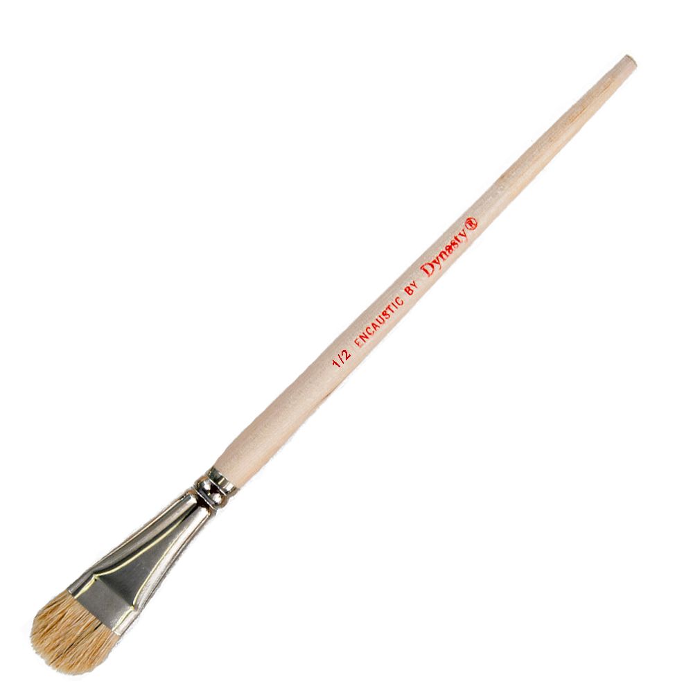 Encaustic-Hot Wax Brush, Oval 1/2 inch
