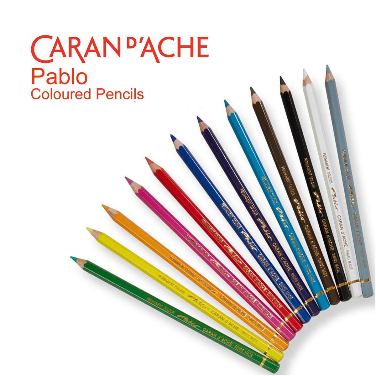 Caran d’Ache Pablo Coloured Pencils Open Stock