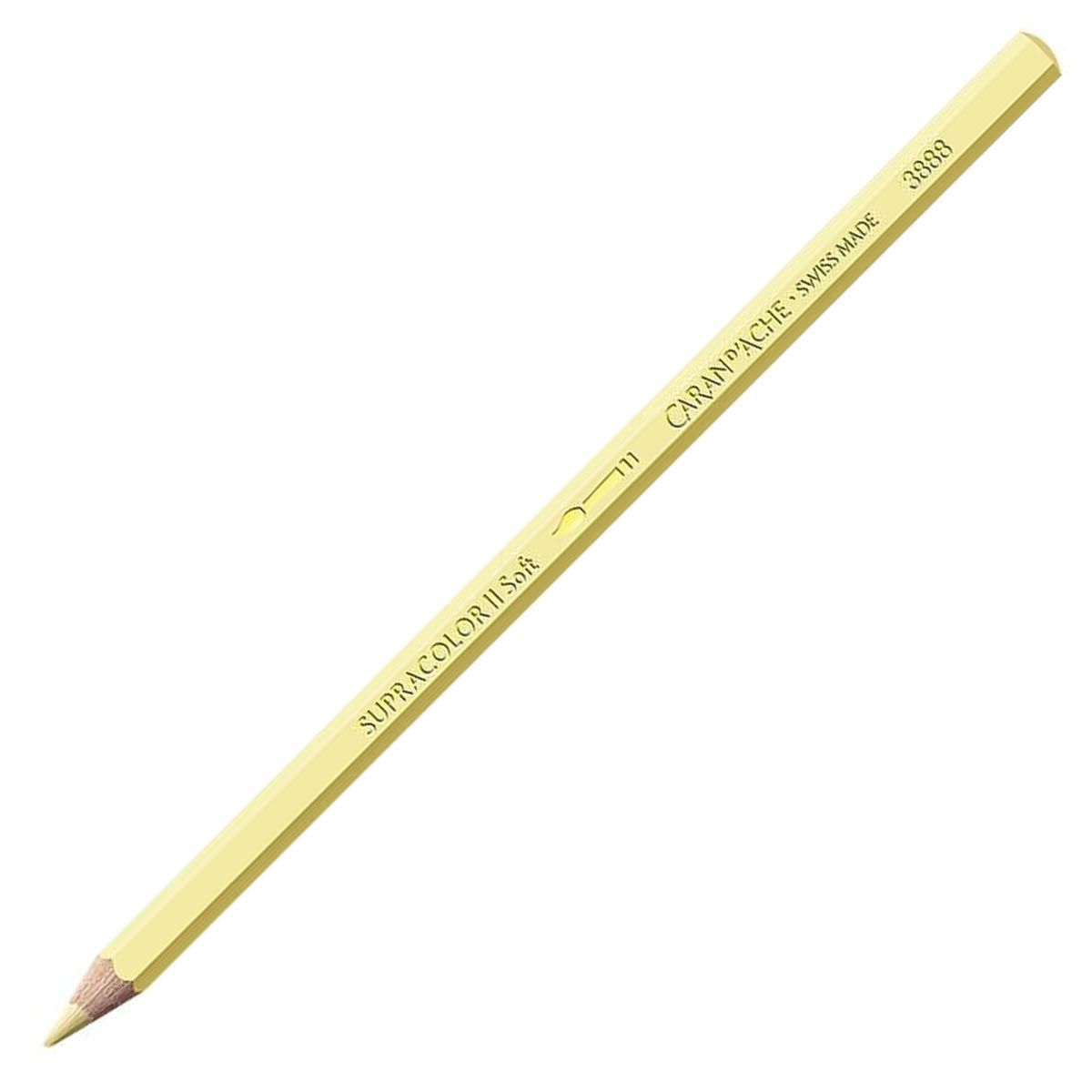 Caran d'Ache Supracolor ll Soft Aquarelle Pencil - Pale Yellow 011