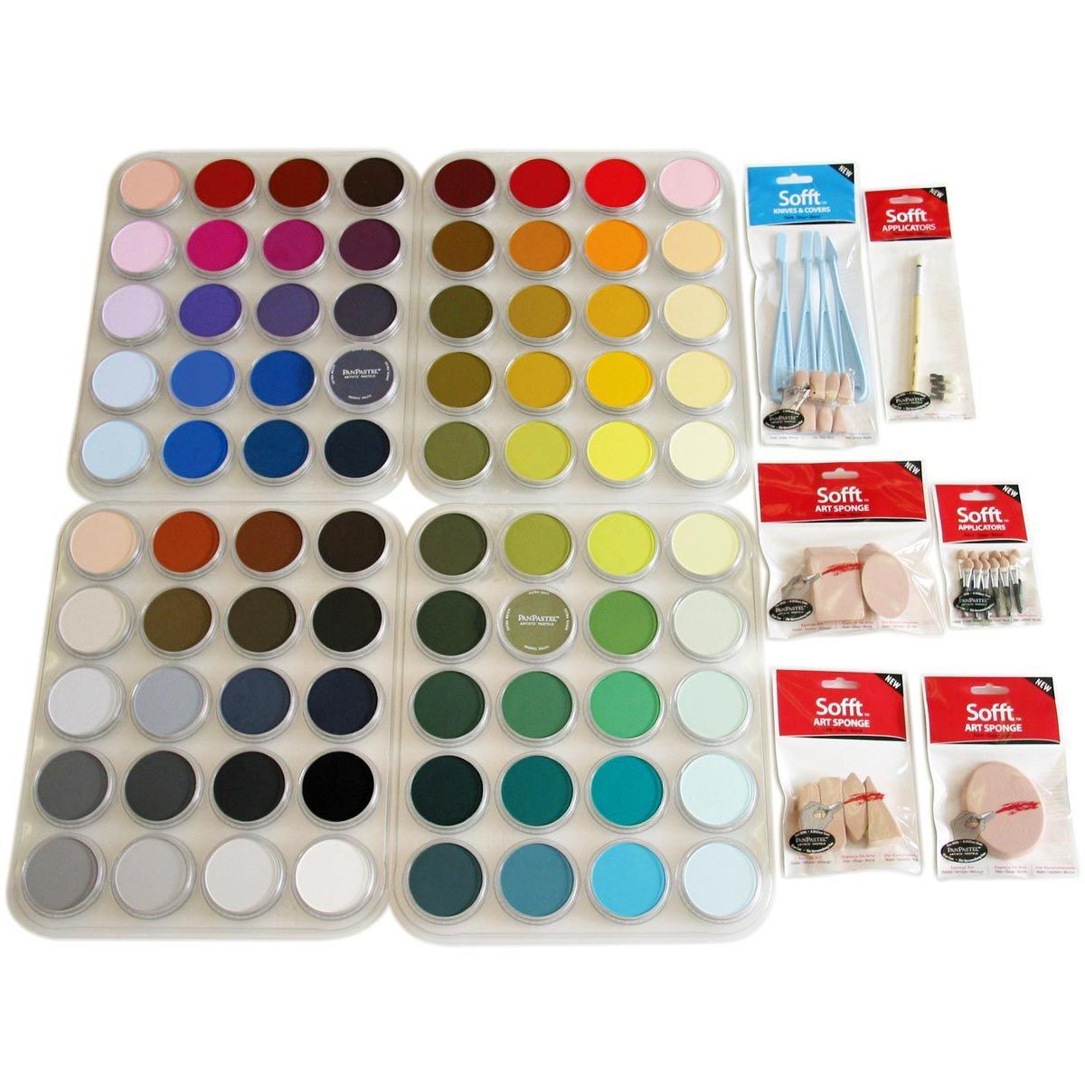 Pan Pastel Complete 80 Colour Set (Includes 4 Large Trays)