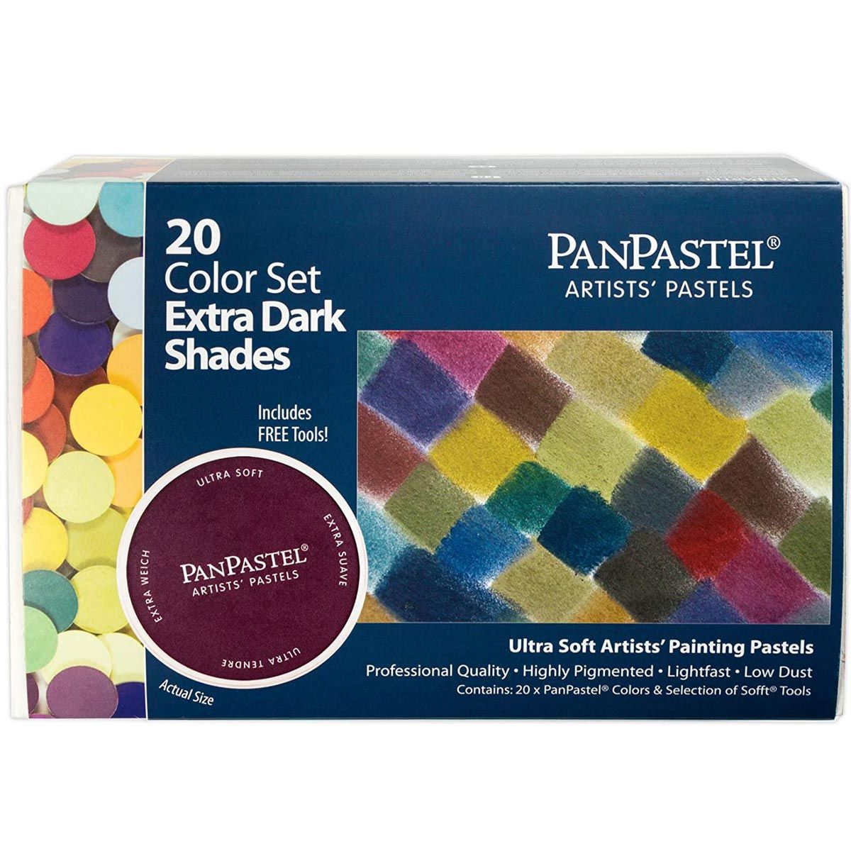 Pan Pastel Extra Dark Shades Set of 20