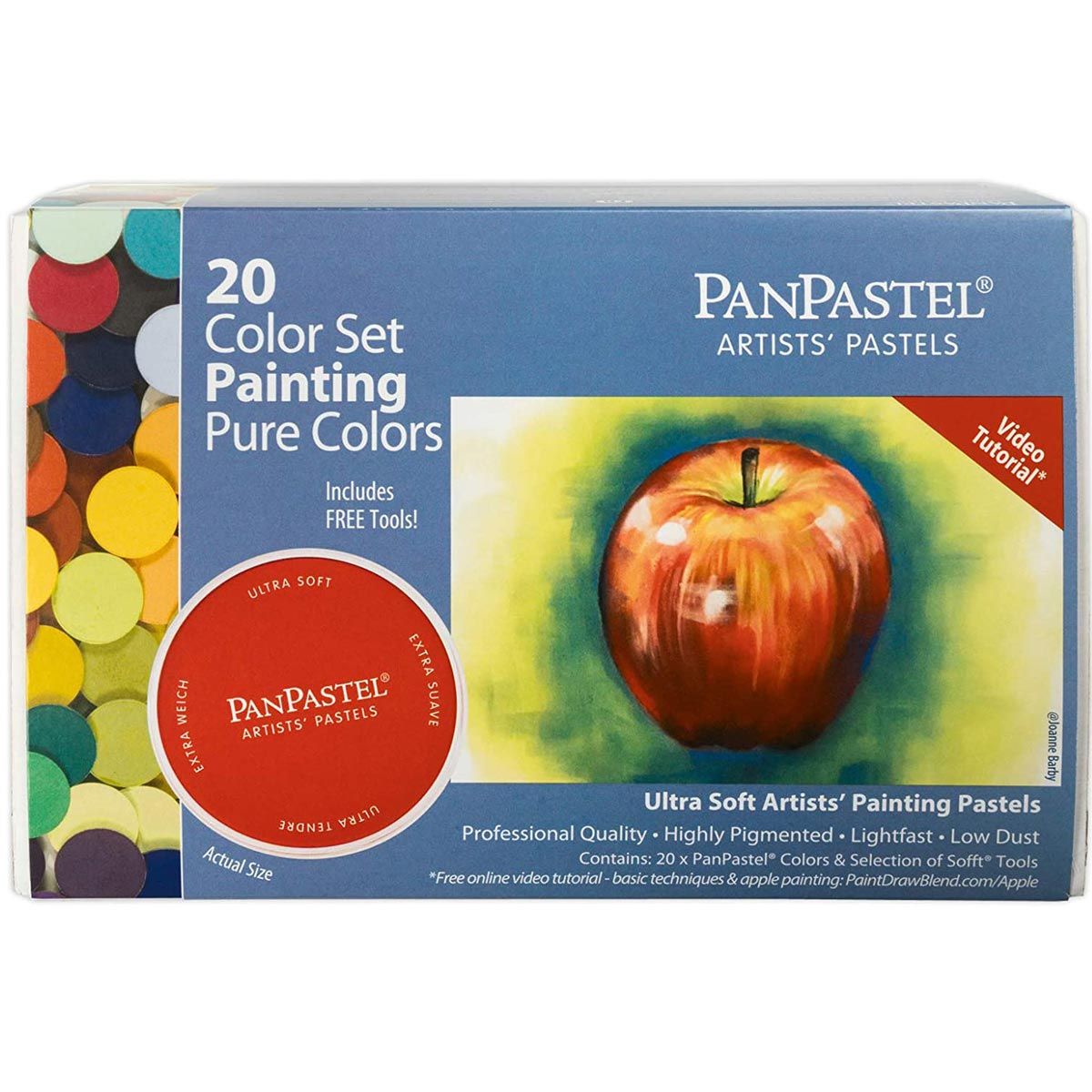 Pan Pastel Painting Set of 20 Colours