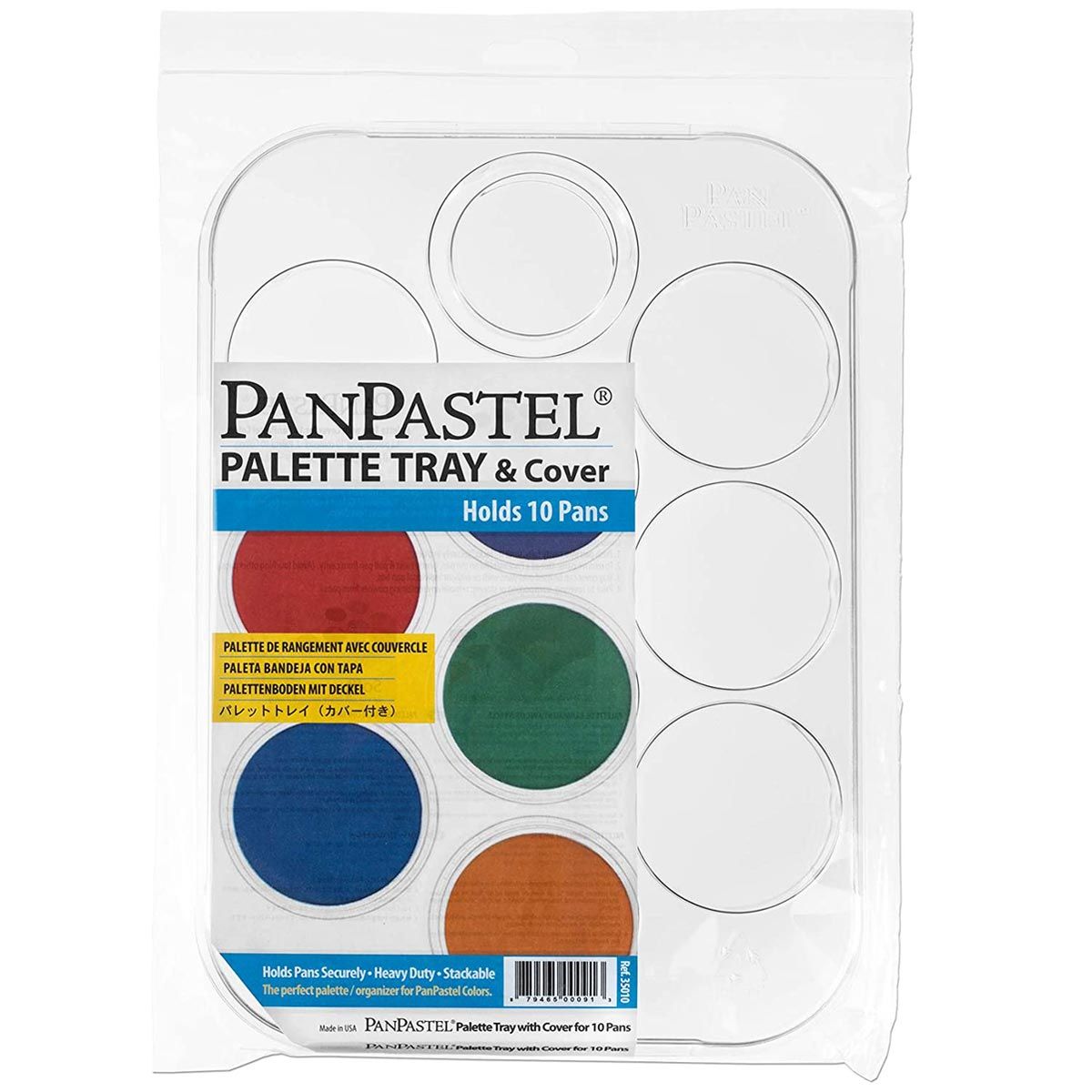 Pan Pastel Plastic Palette Tray 10 Cavity 11.25 inch x 8 inch