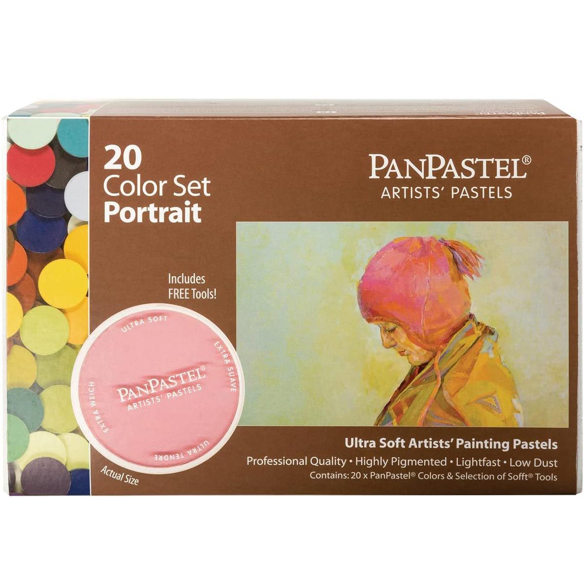Pan Pastel Portrait Set of 20 Colours