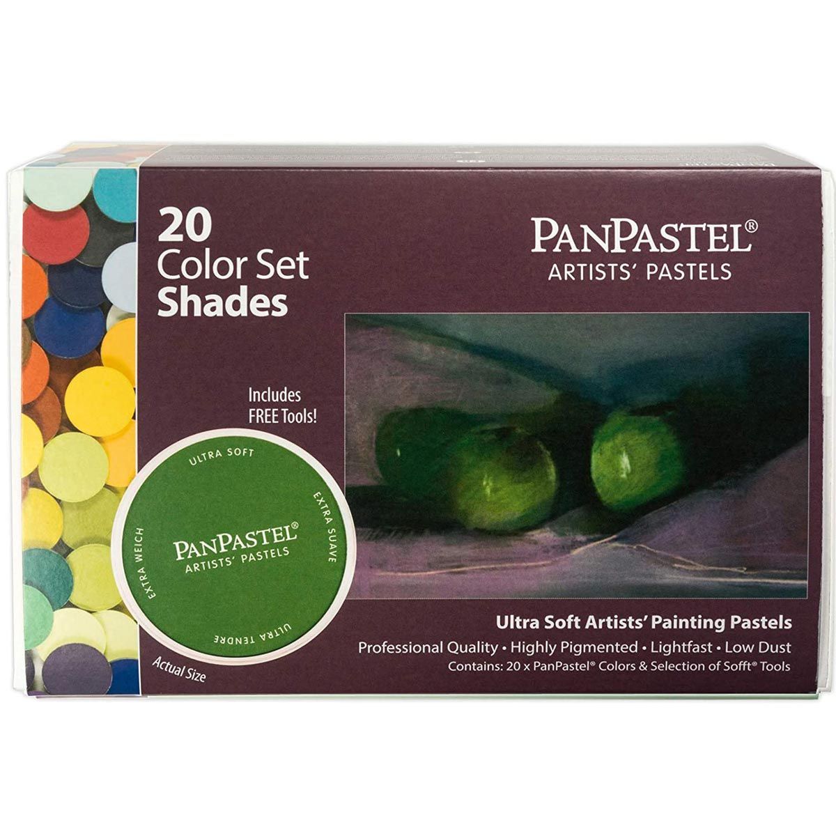 Pan Pastel Shade Set of 20 Colours
