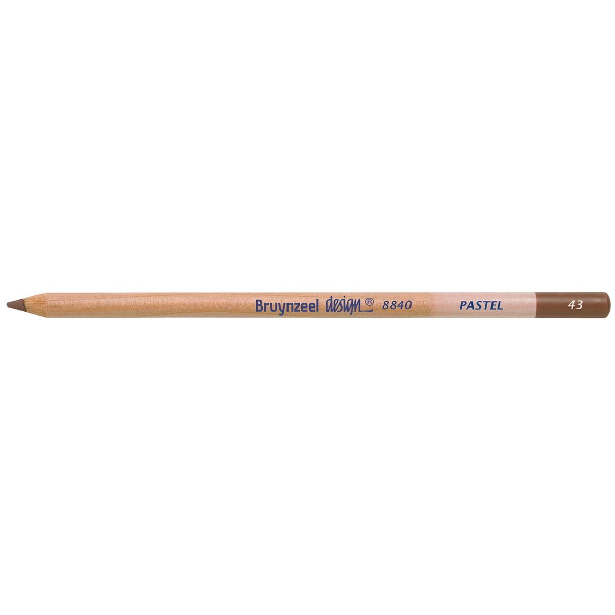 Bruynzeel Design Pastel Pencil - Dark Brown 43