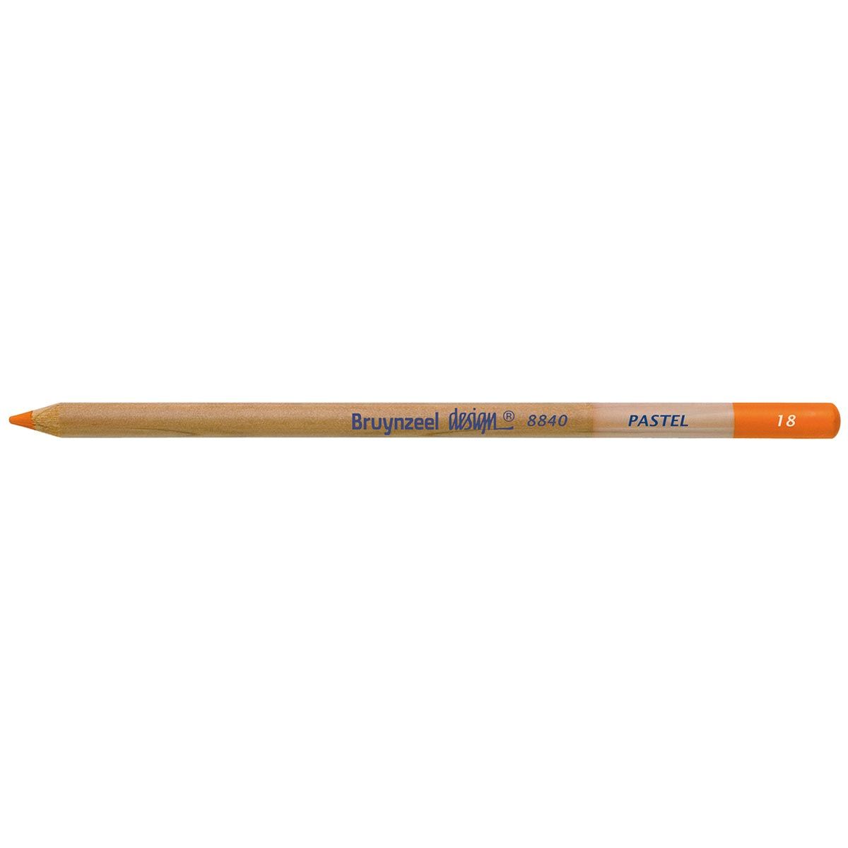 Bruynzeel Design Pastel Pencil - Permanent Orange 18