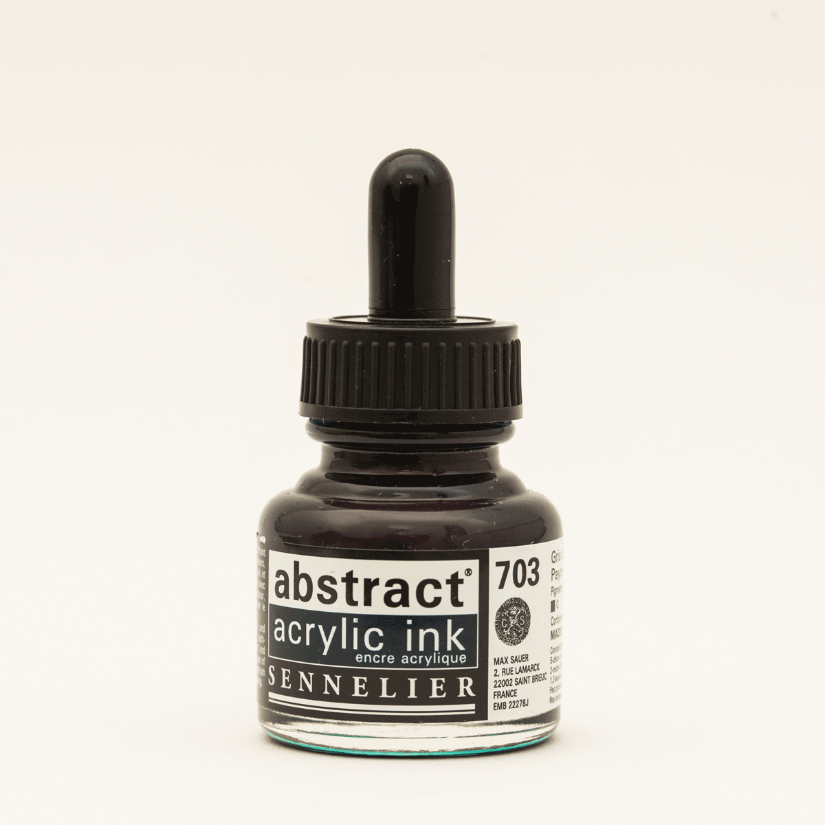 Abstract Acrylic Ink Payne’s Grey 30 ml