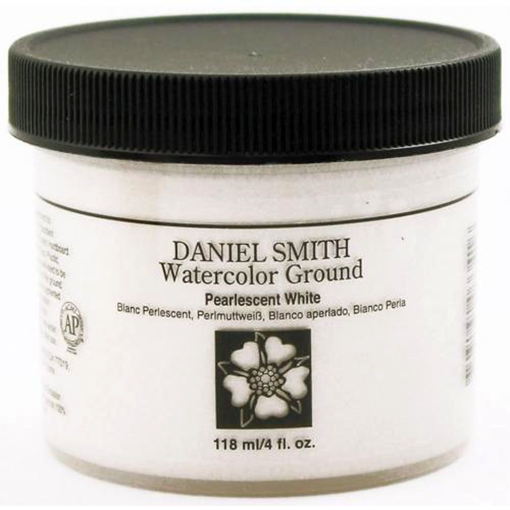 Watercolour Ground Pearlescent White 4oz by DANIEL SMITH