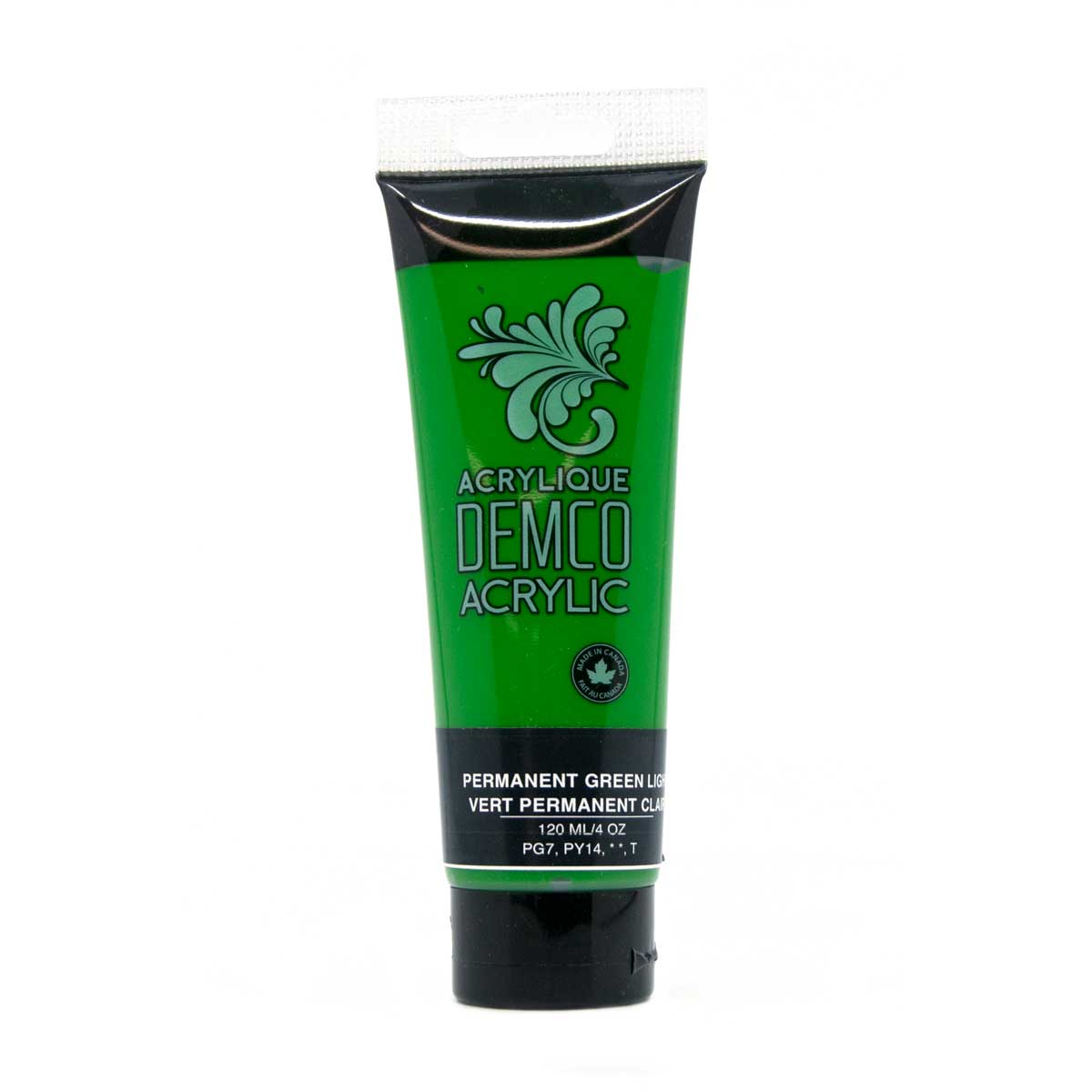 Demco Acrylic Permanent Green Light Hue 120ml/4oz