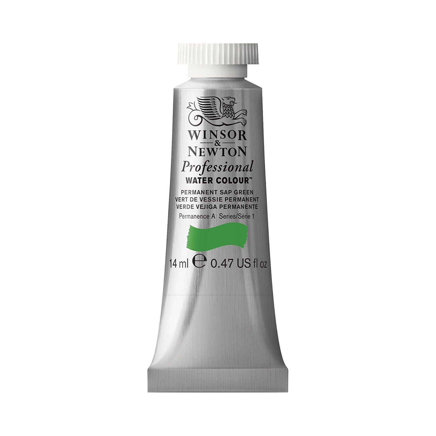 Winsor & Newton Watercolour Paint - Permanent Sap Green 14ml