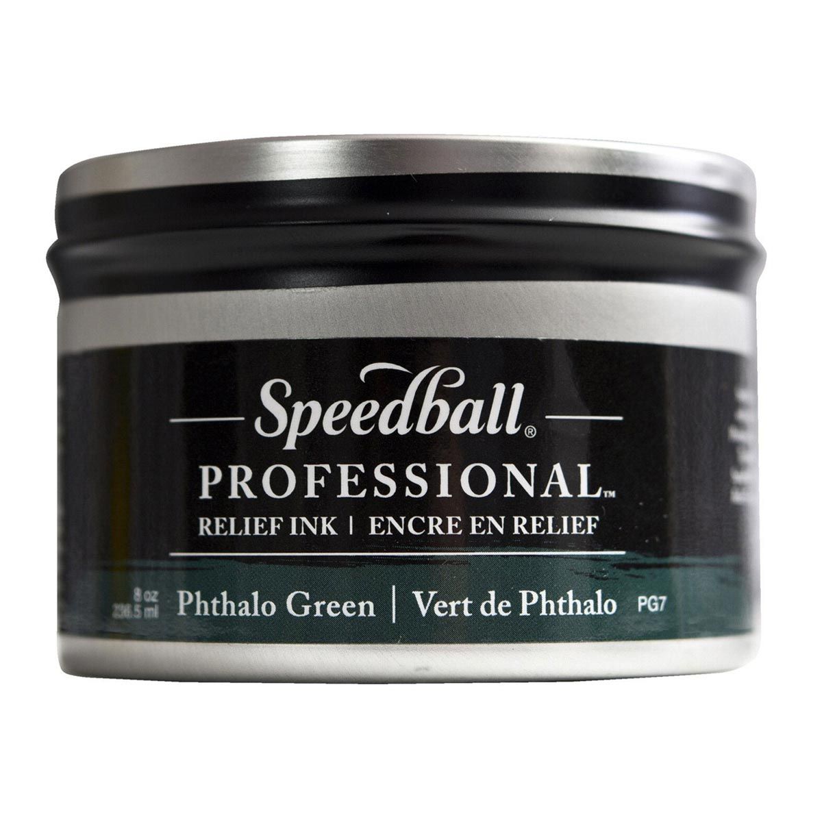 Speedball Professional Relief Ink - Phthalo Green 8 oz